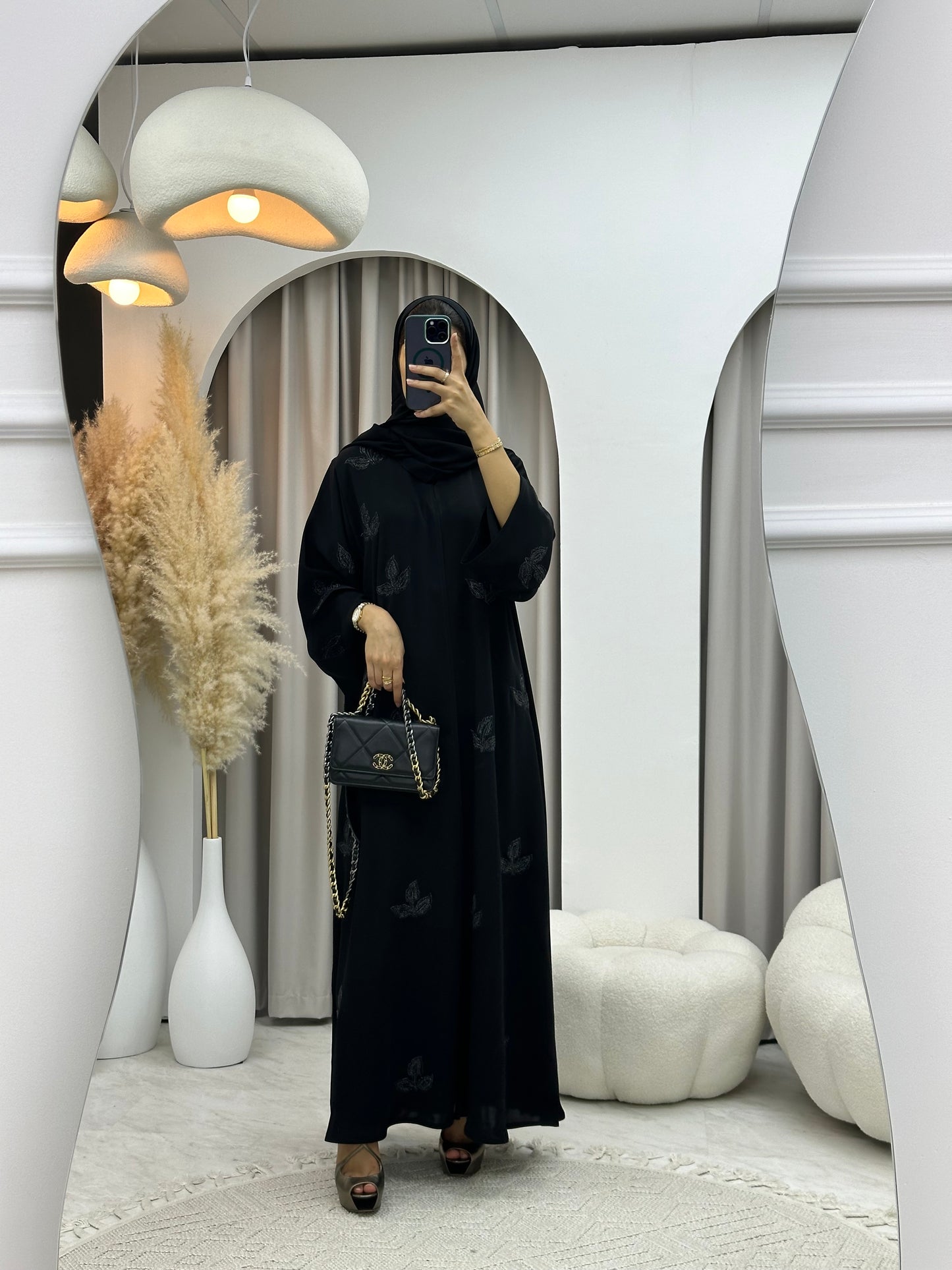 C 0212 Black Abaya