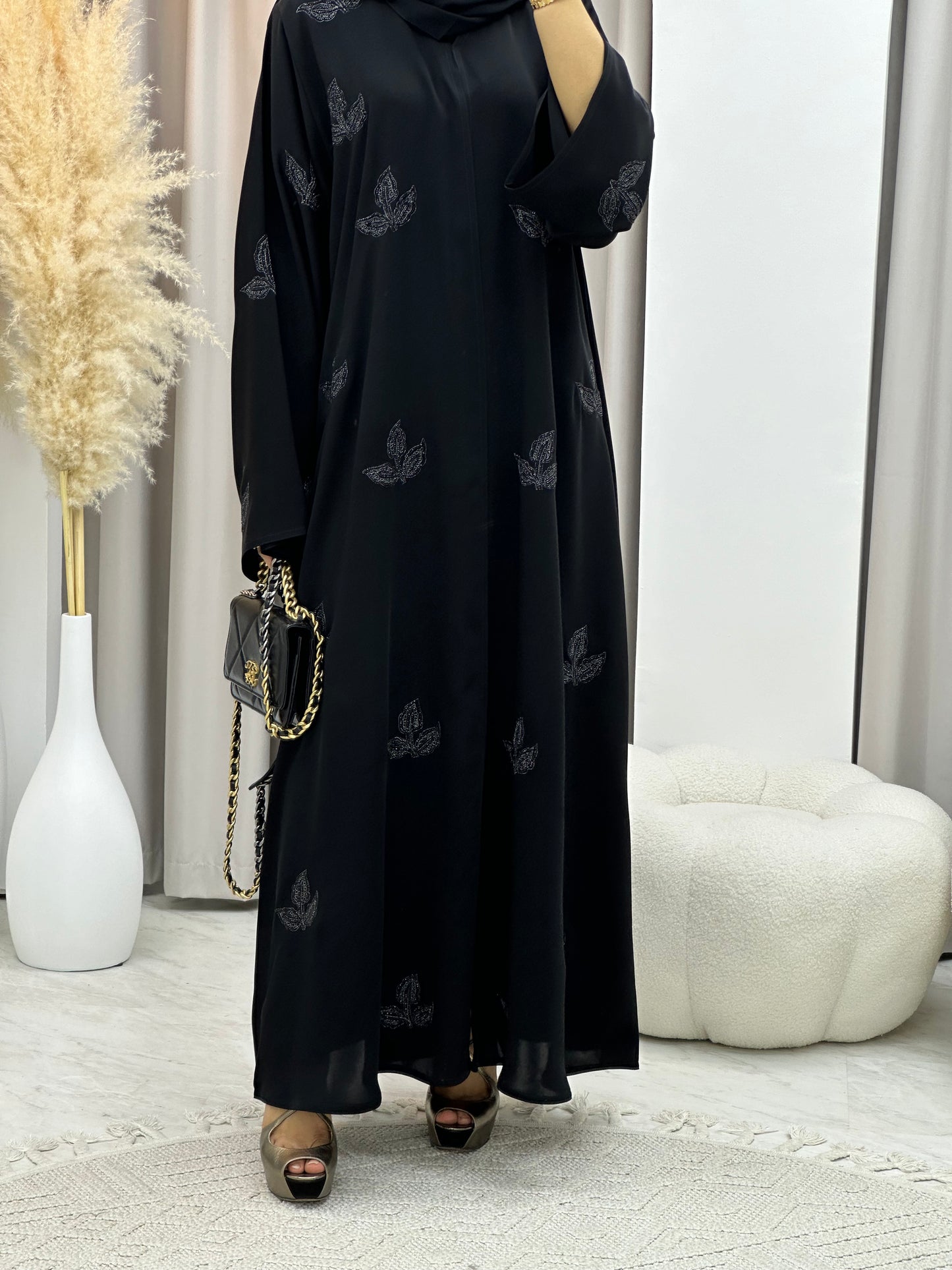 C 0212 Black Abaya