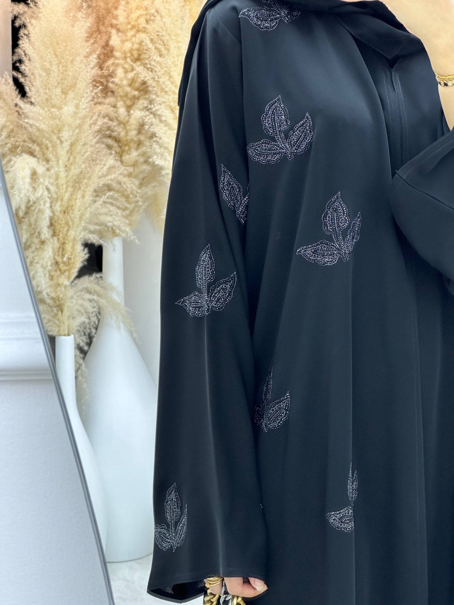 C 0212 Black Abaya