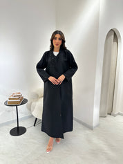 C 0907 Black Abaya
