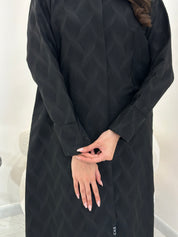 C 0908 Black Abaya