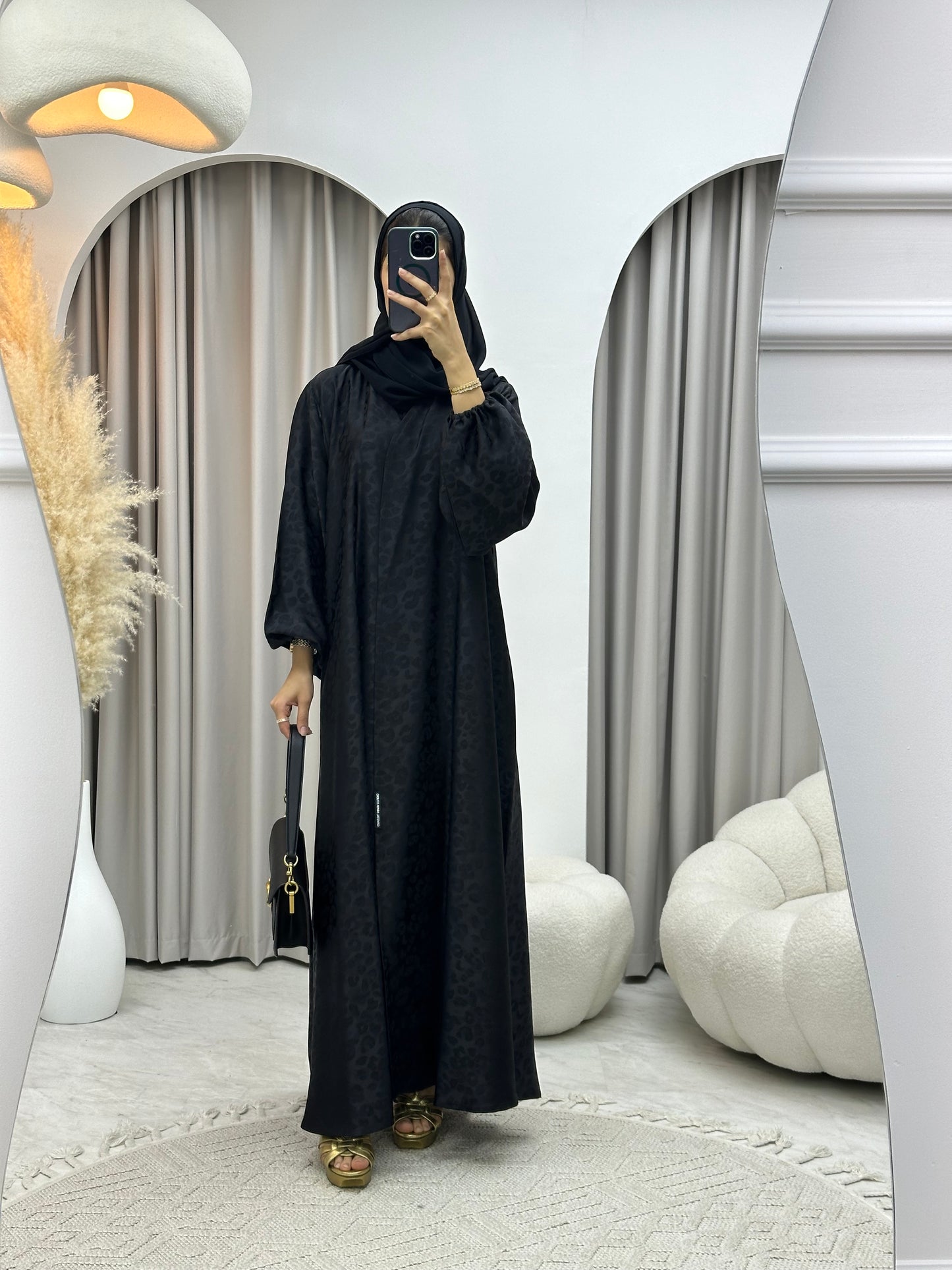 C 0209 Black Abaya