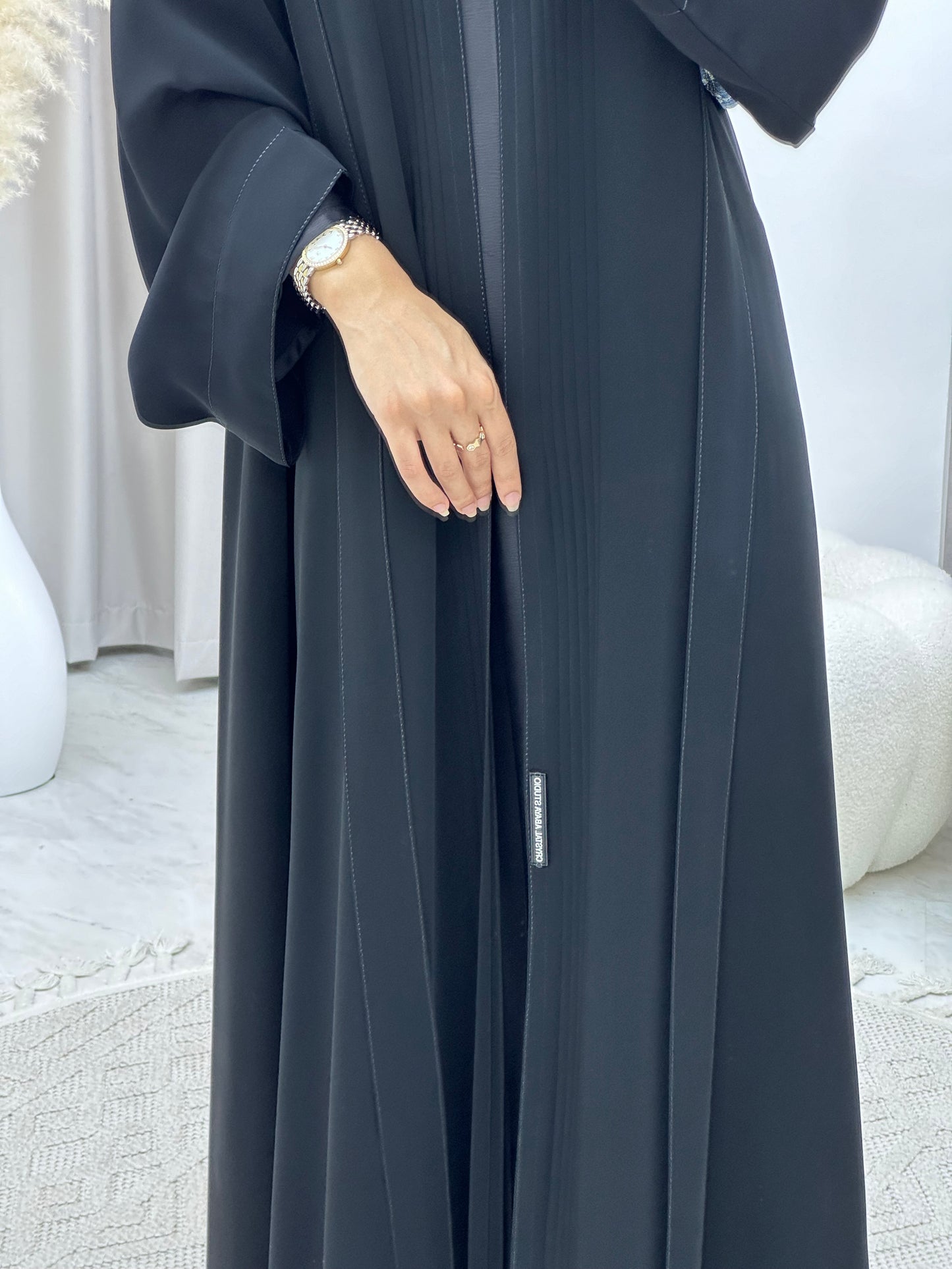 C 0225-01 Black Abaya