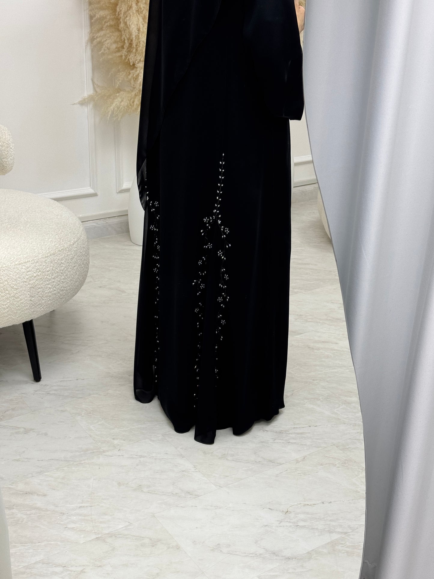 C 0984 Black Eid Abaya