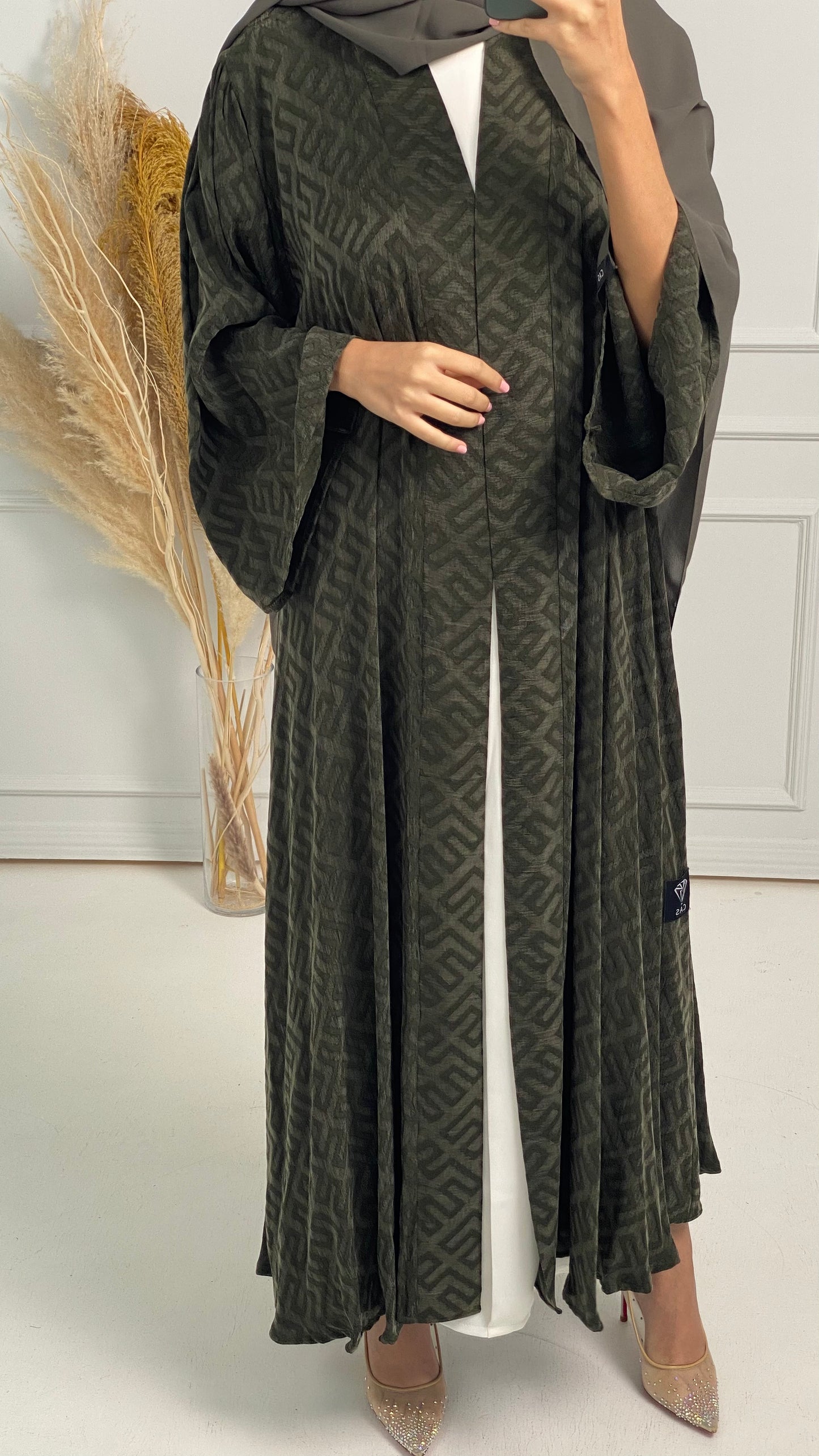 C Green Premium Abaya