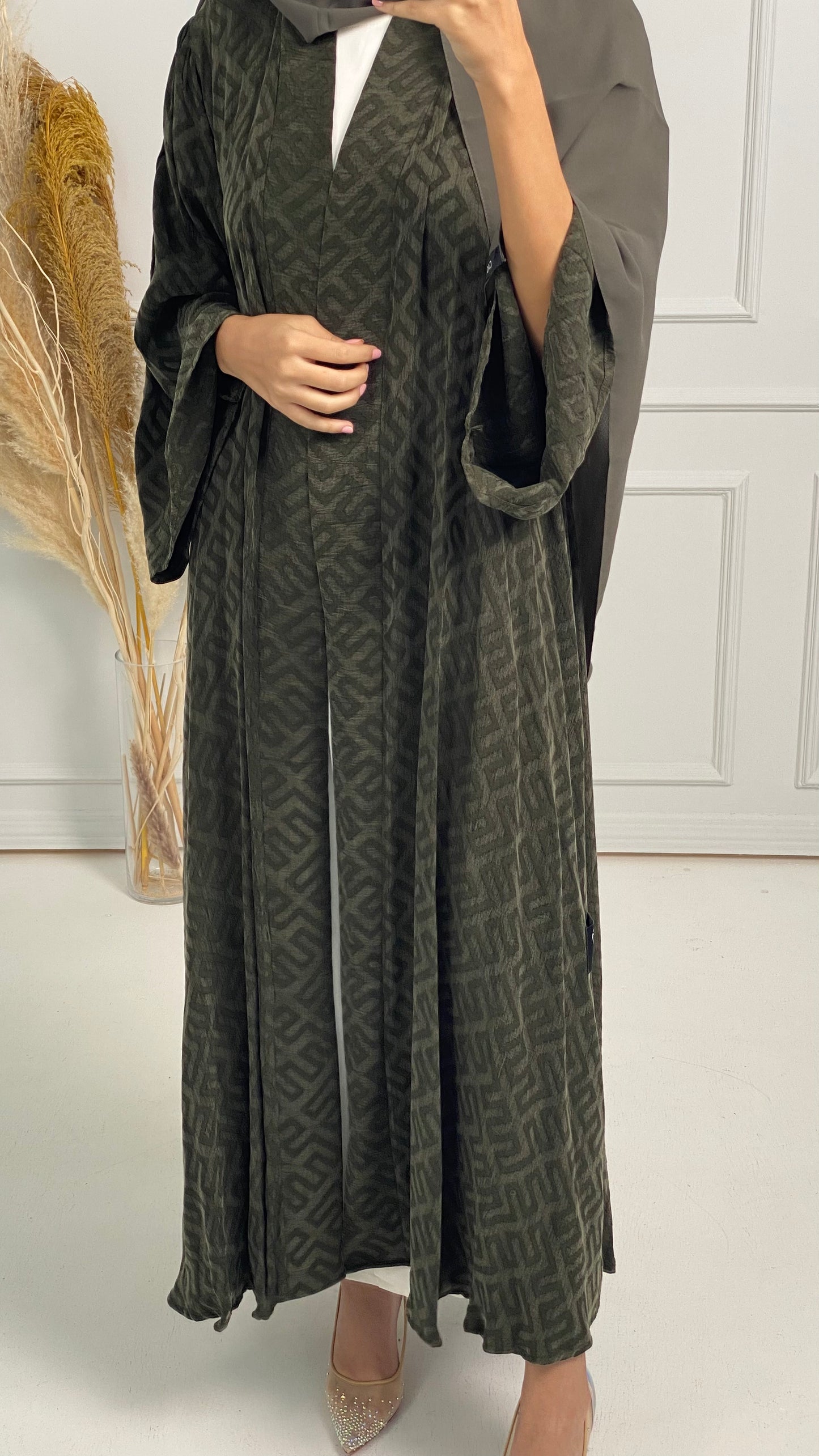 C Green Premium Abaya