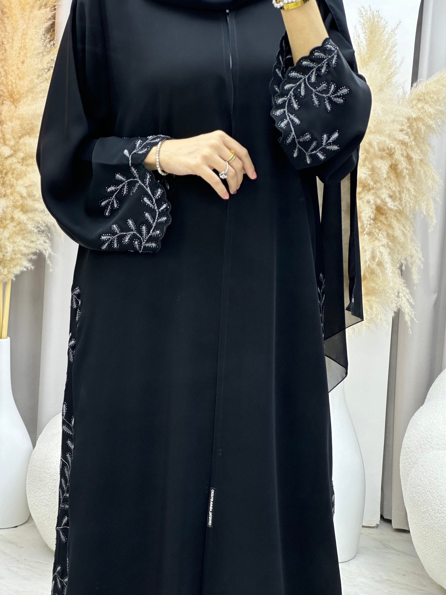 C 0023 Black Eid Abaya