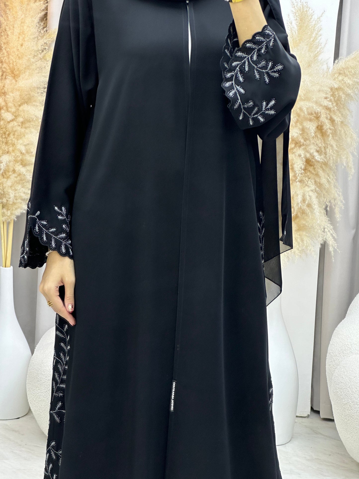 C 0023 RTW Black Eid Abaya