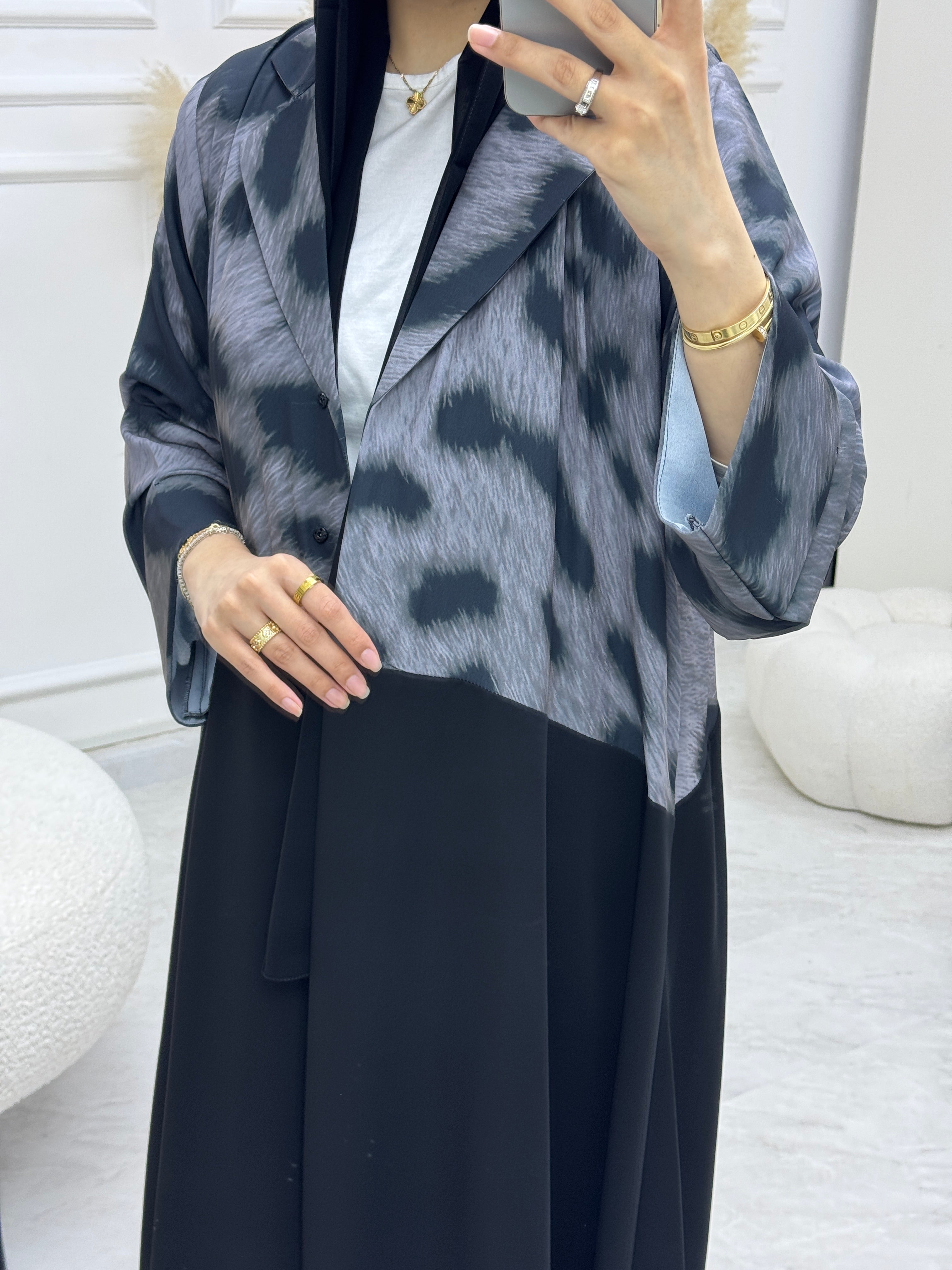 C RTW 0912-03 Black Eid Abaya