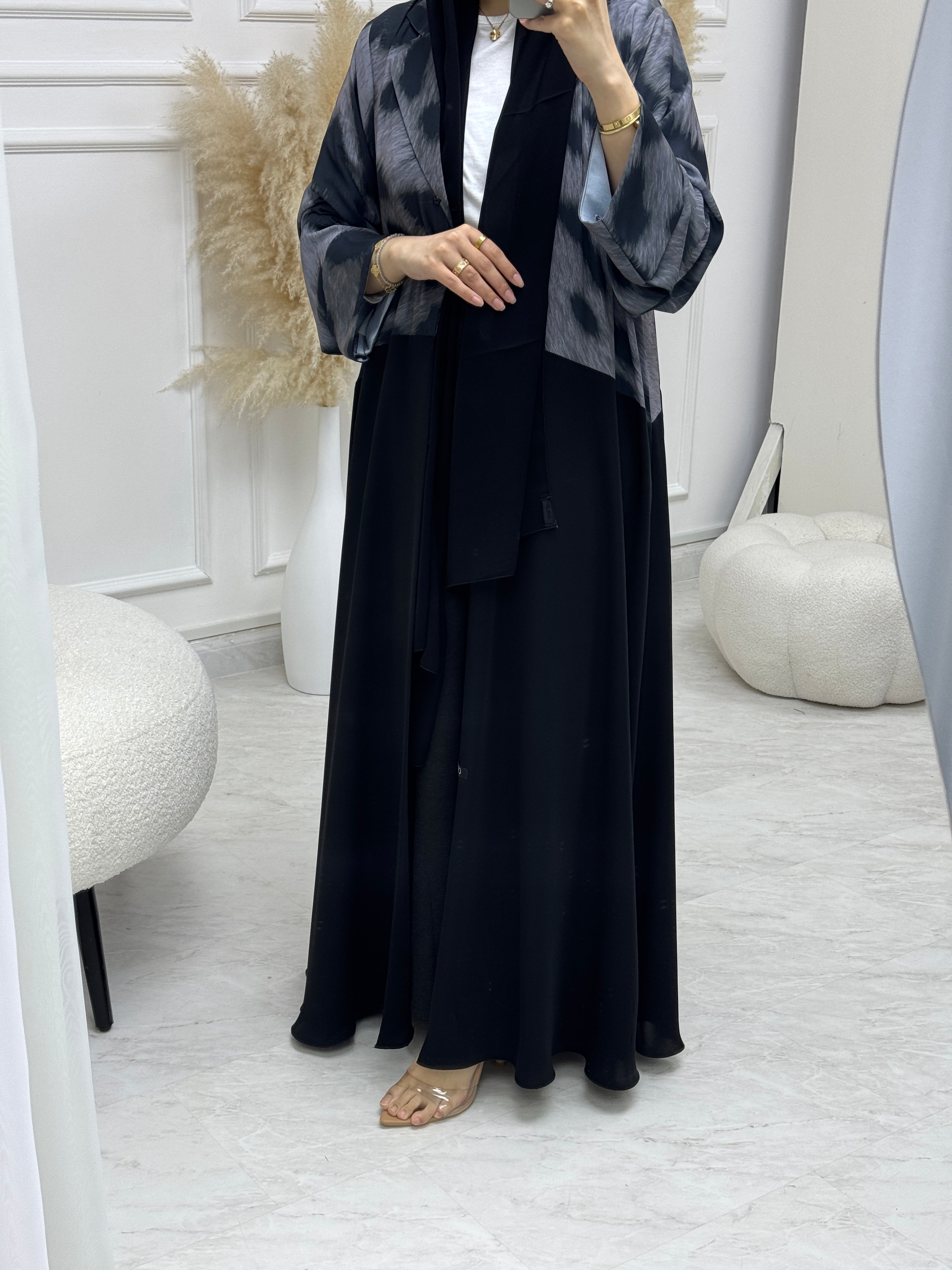 C RTW 0912-03 Black Eid Abaya