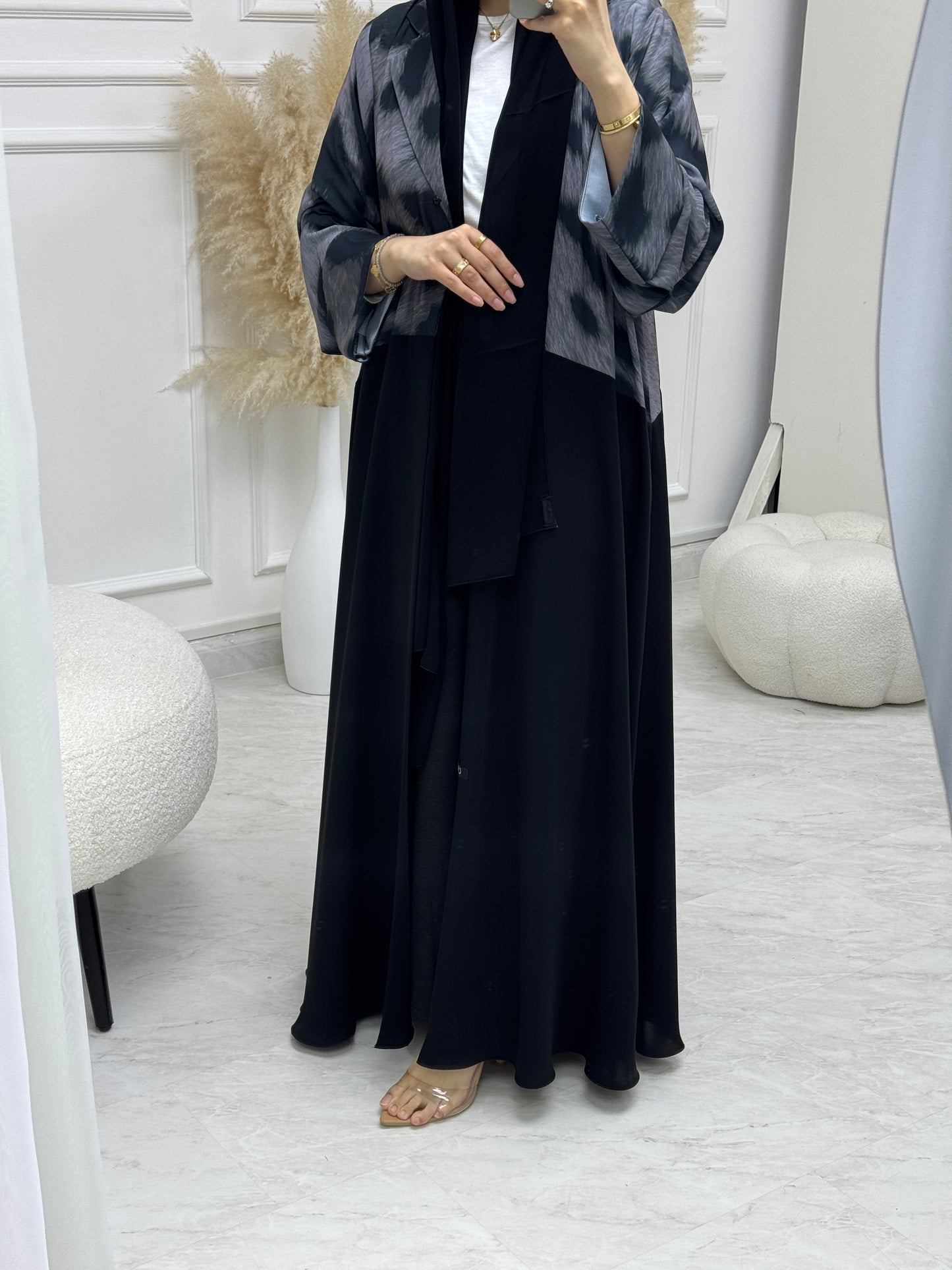 C 0912-03 Black Eid Abaya