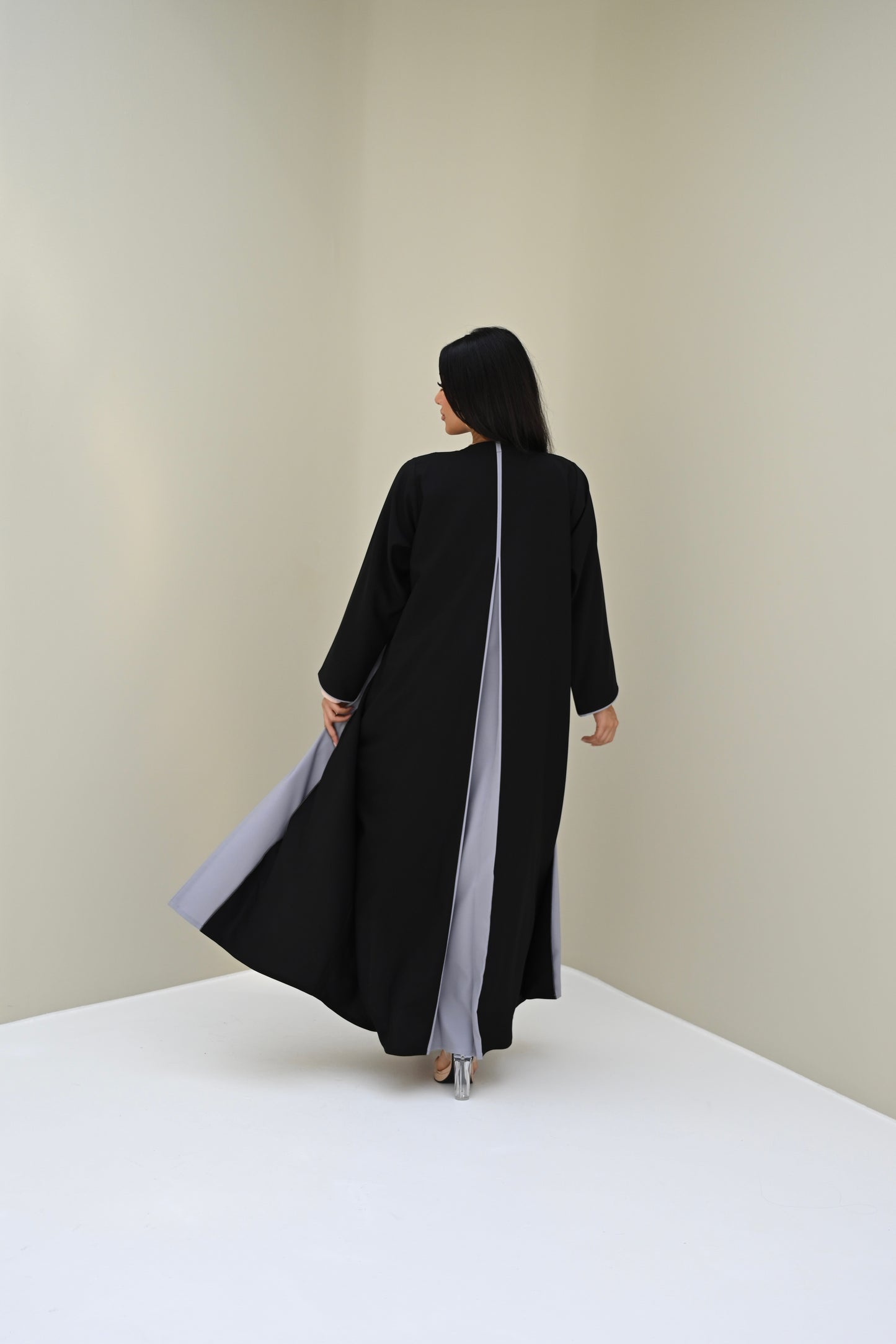 C 0517 Black Work Abaya