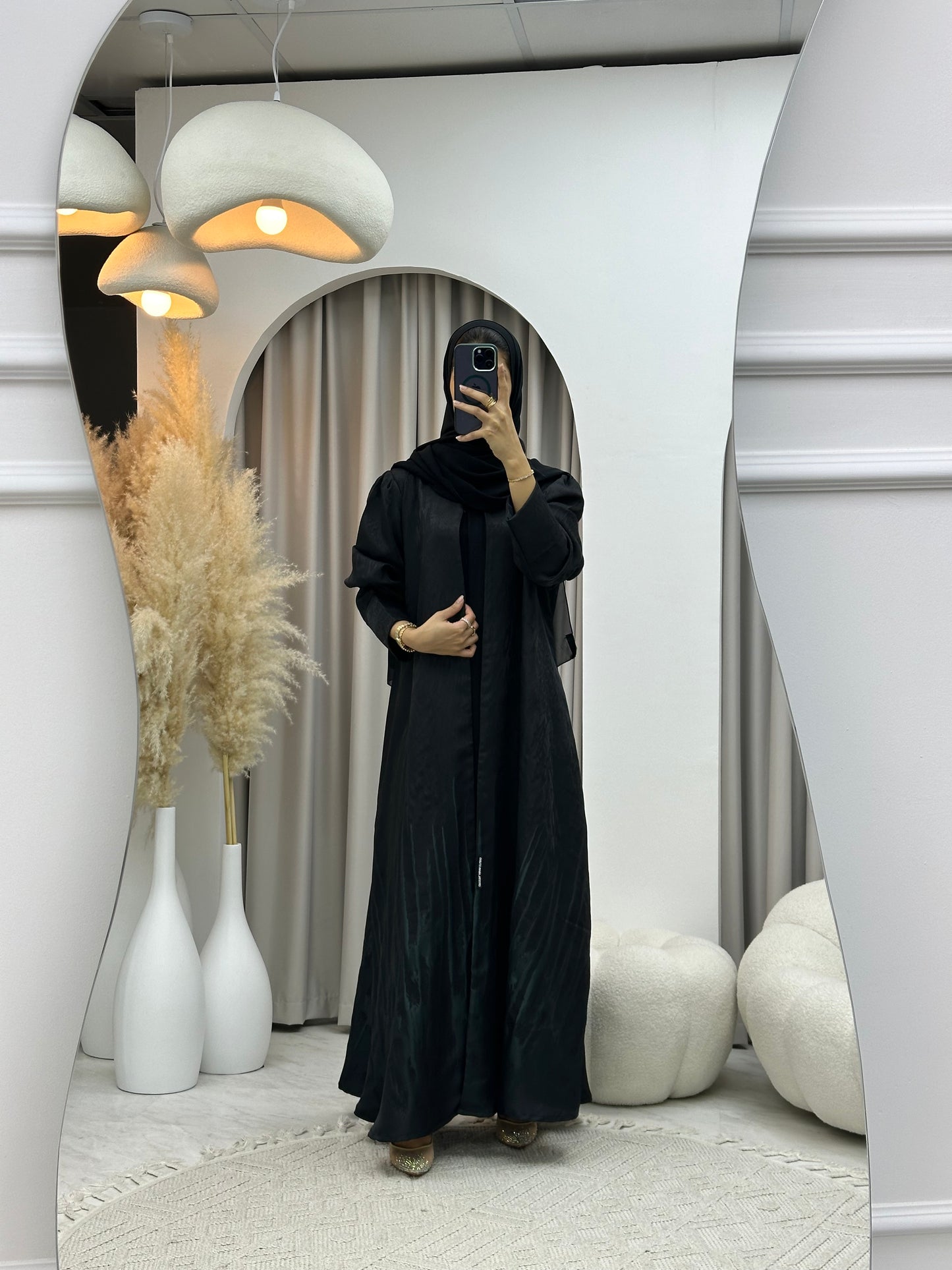 C RTW 0218-01 Turquoise Kloosh Abaya