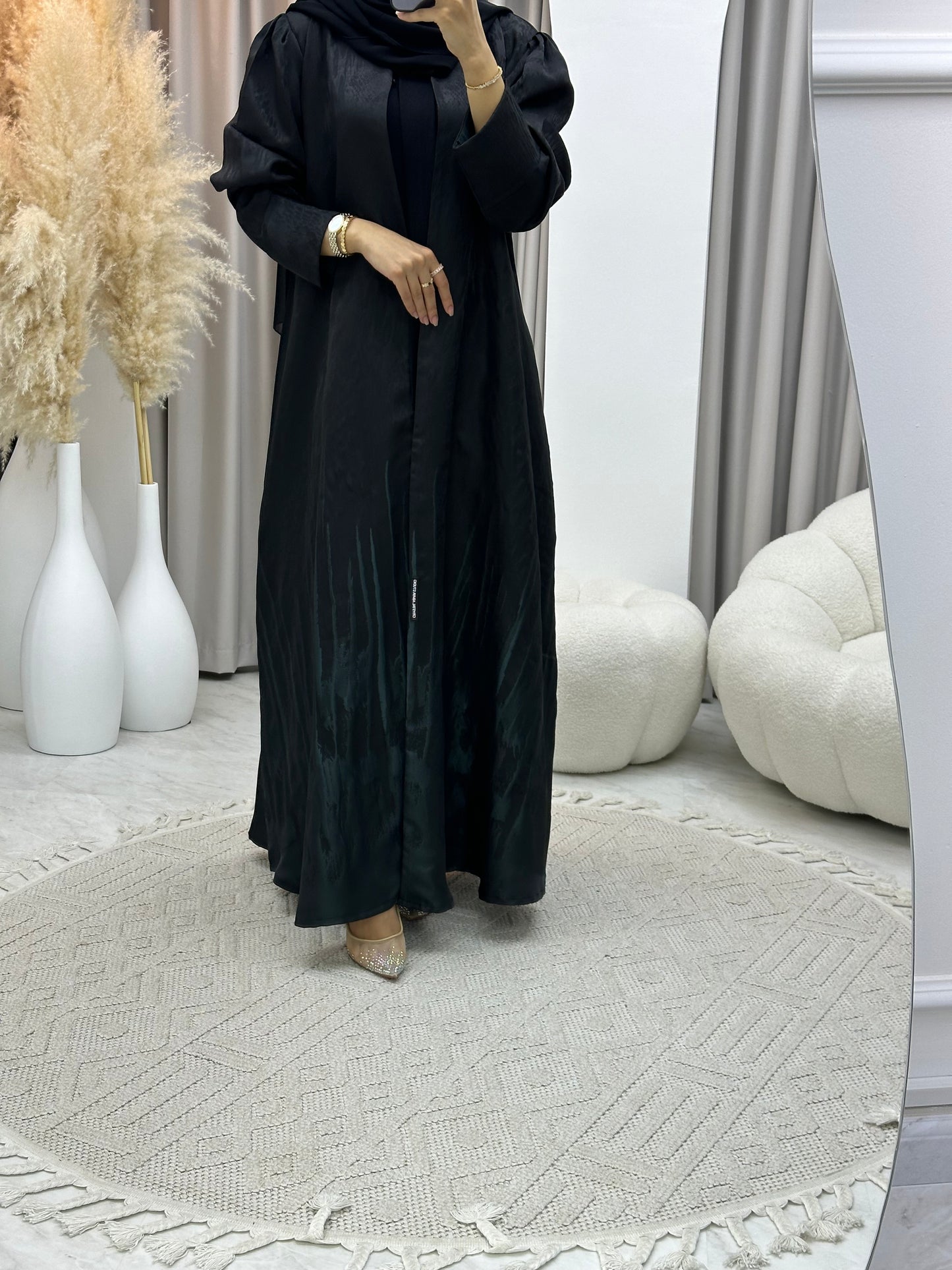 C 0218-01 Turquoise Kloosh Abaya