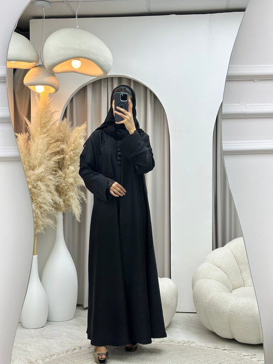 C 0433 Black Abaya