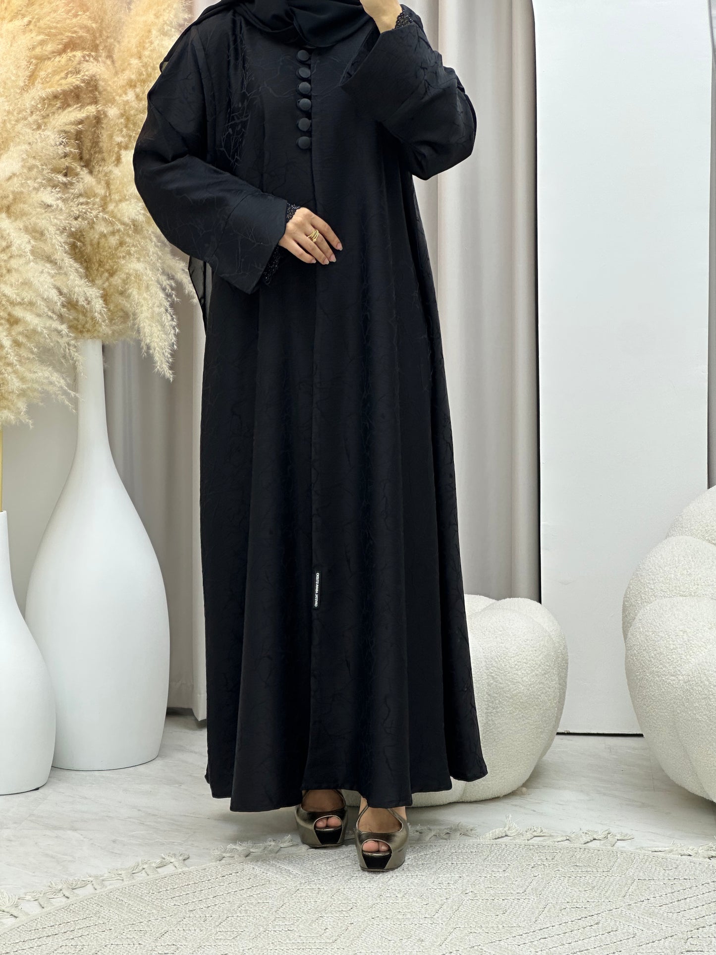 C 0433 Black Abaya