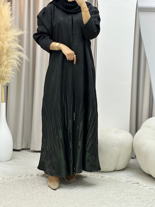 C 0218-01 Green Kloosh Abaya