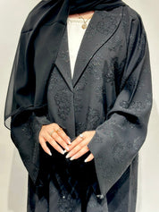 عباية كريستال سوداء C 1607