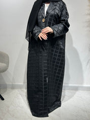 عباية سوداء موديل C 1608
