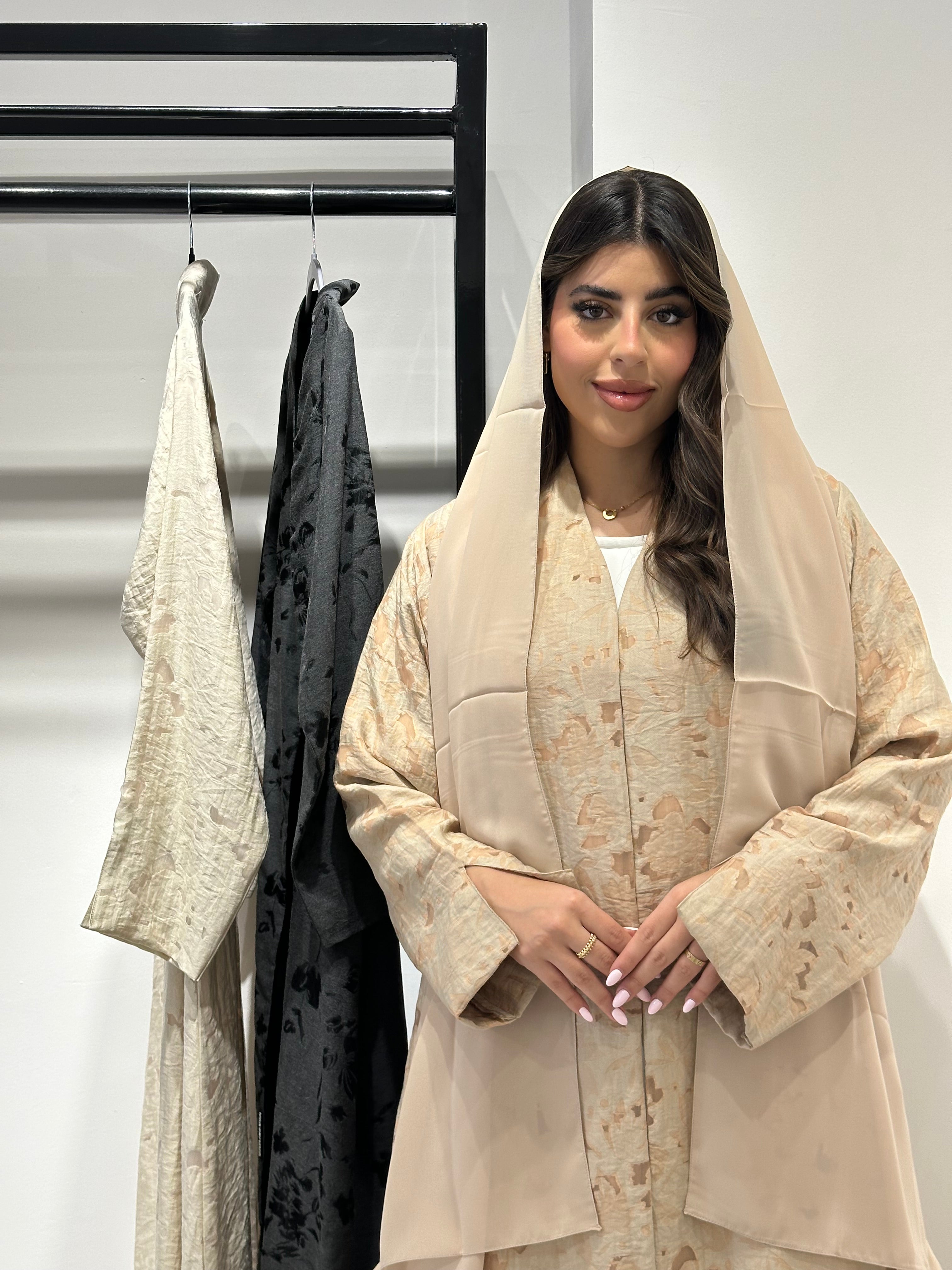 C 1415-01 Tamarind Abaya