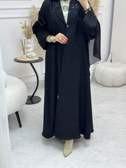 C 0991 Black Coat Abaya