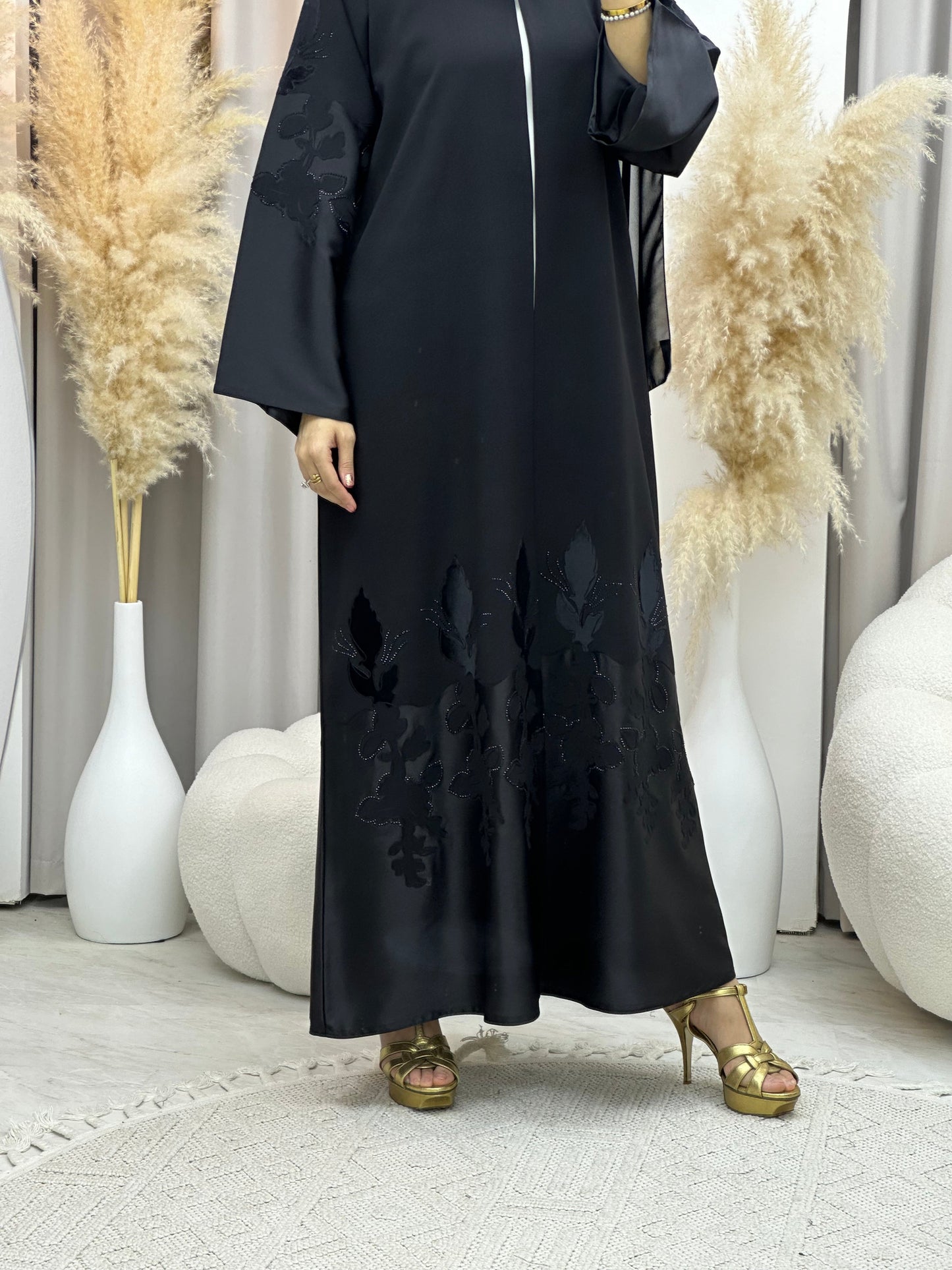 C 0039 Black Eid Abaya