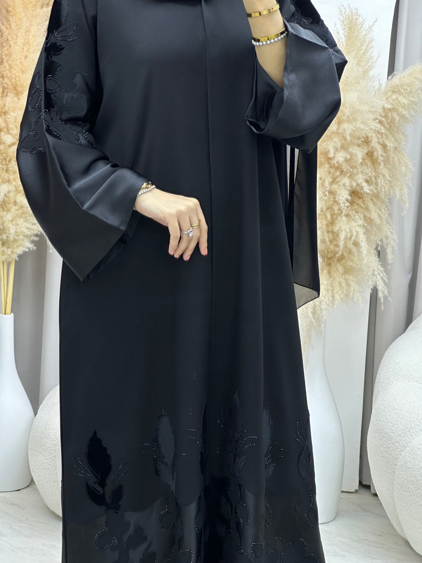 C 0039 Black Eid Abaya