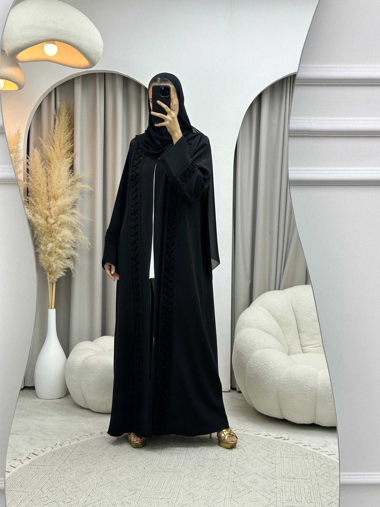 C 0040 Black Eid Abaya