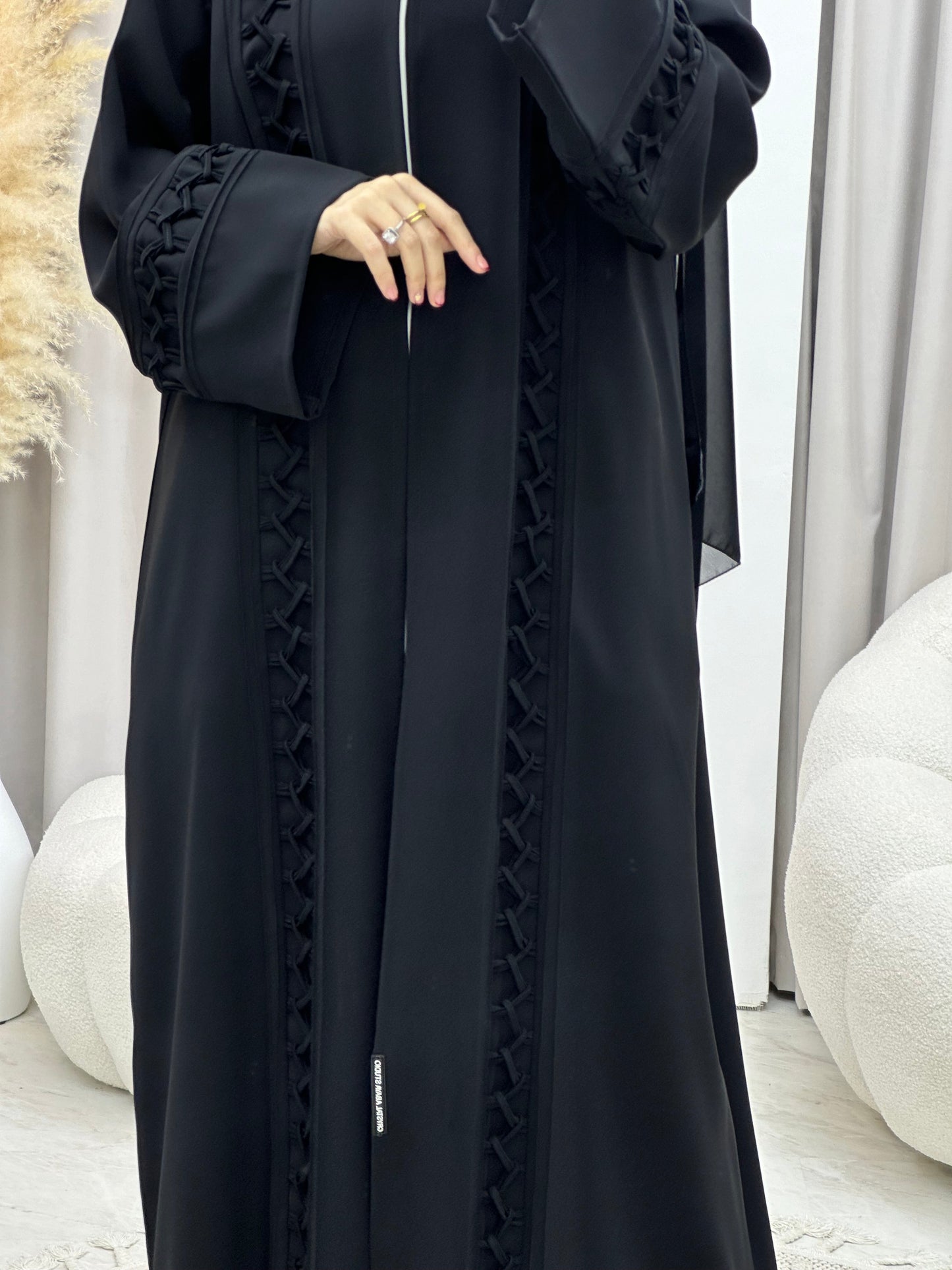 C 0040 Black Eid Abaya