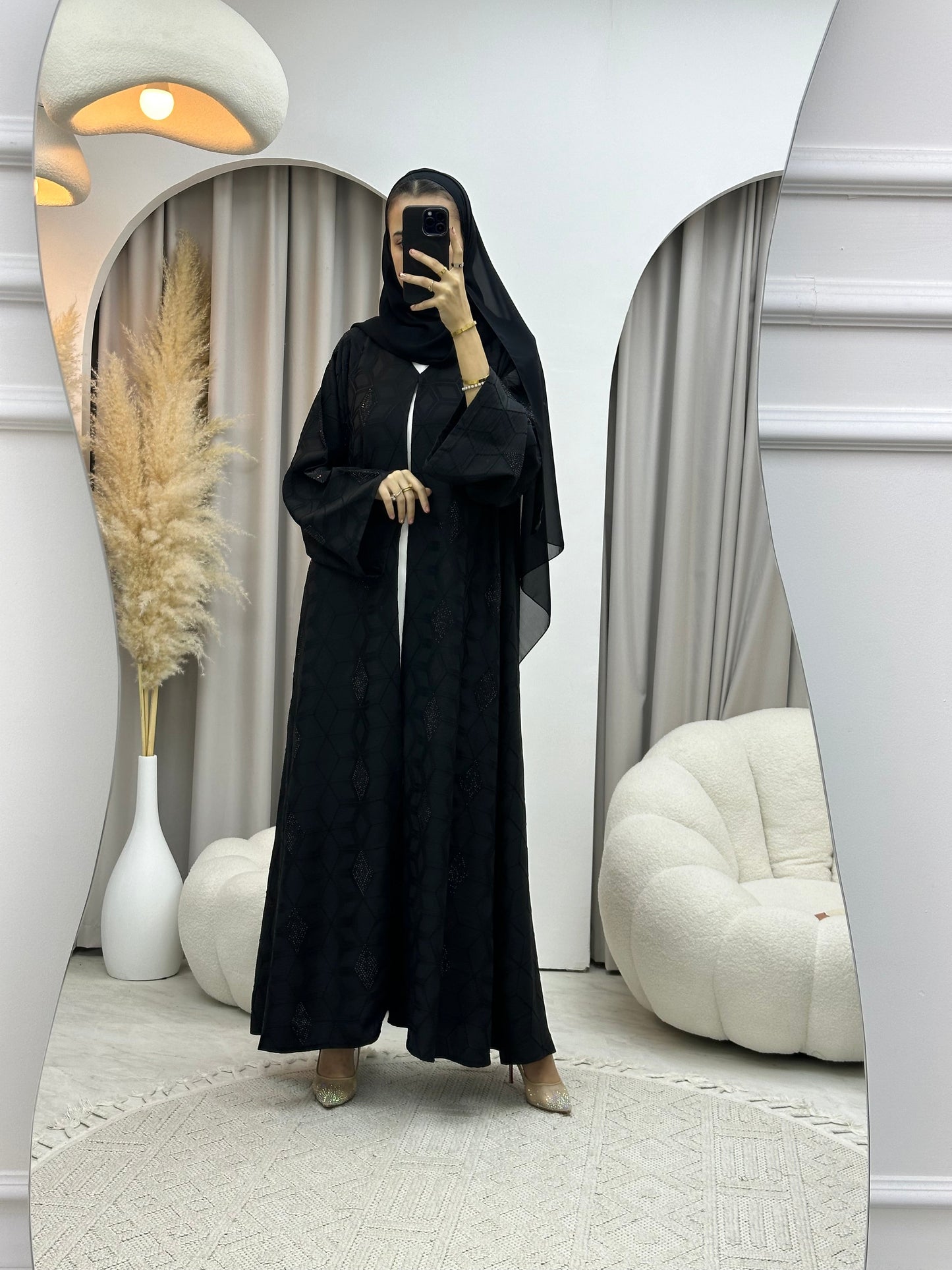 C 0041 Black Eid Abaya