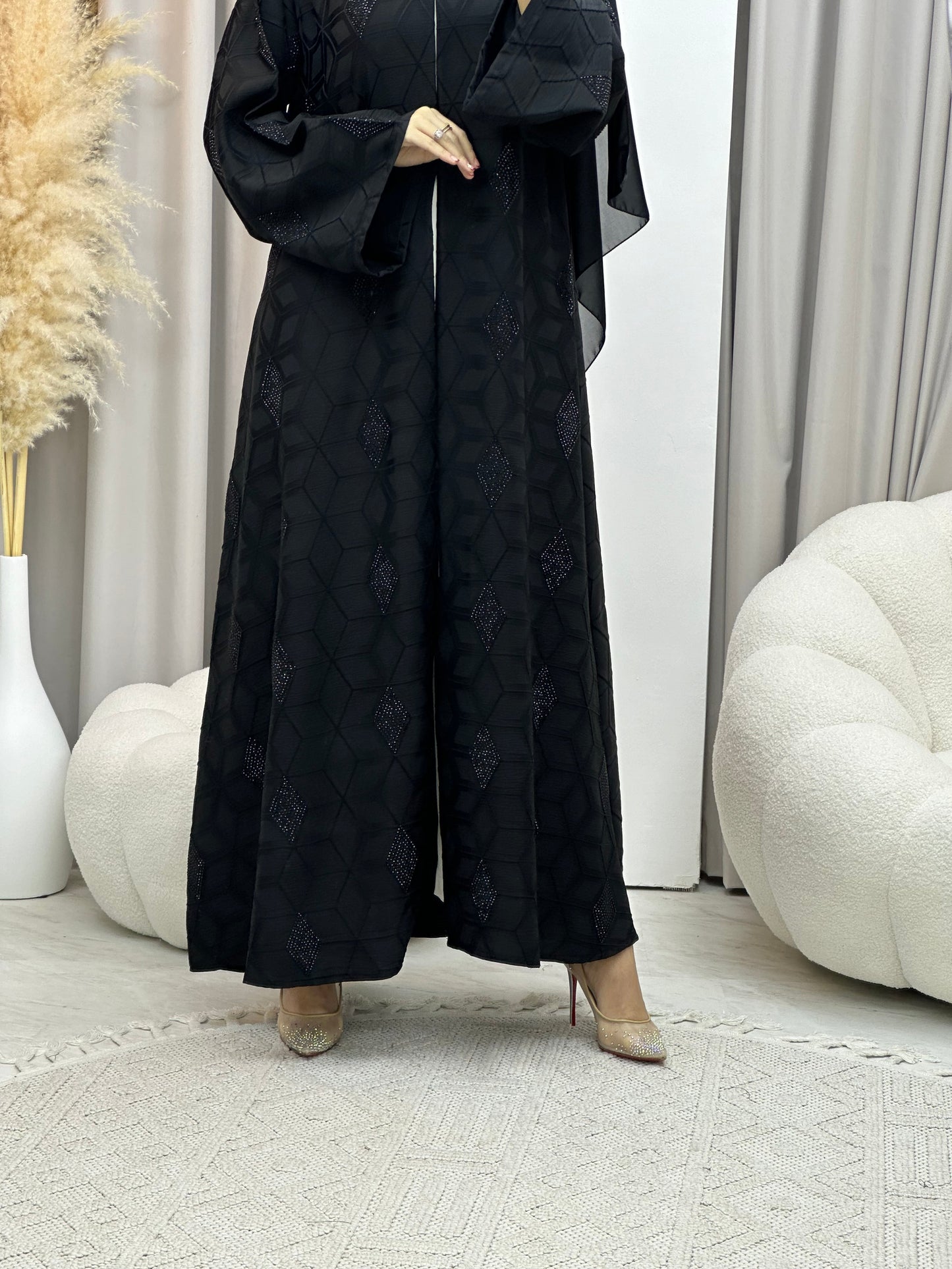 C 0041 Black Eid Abaya