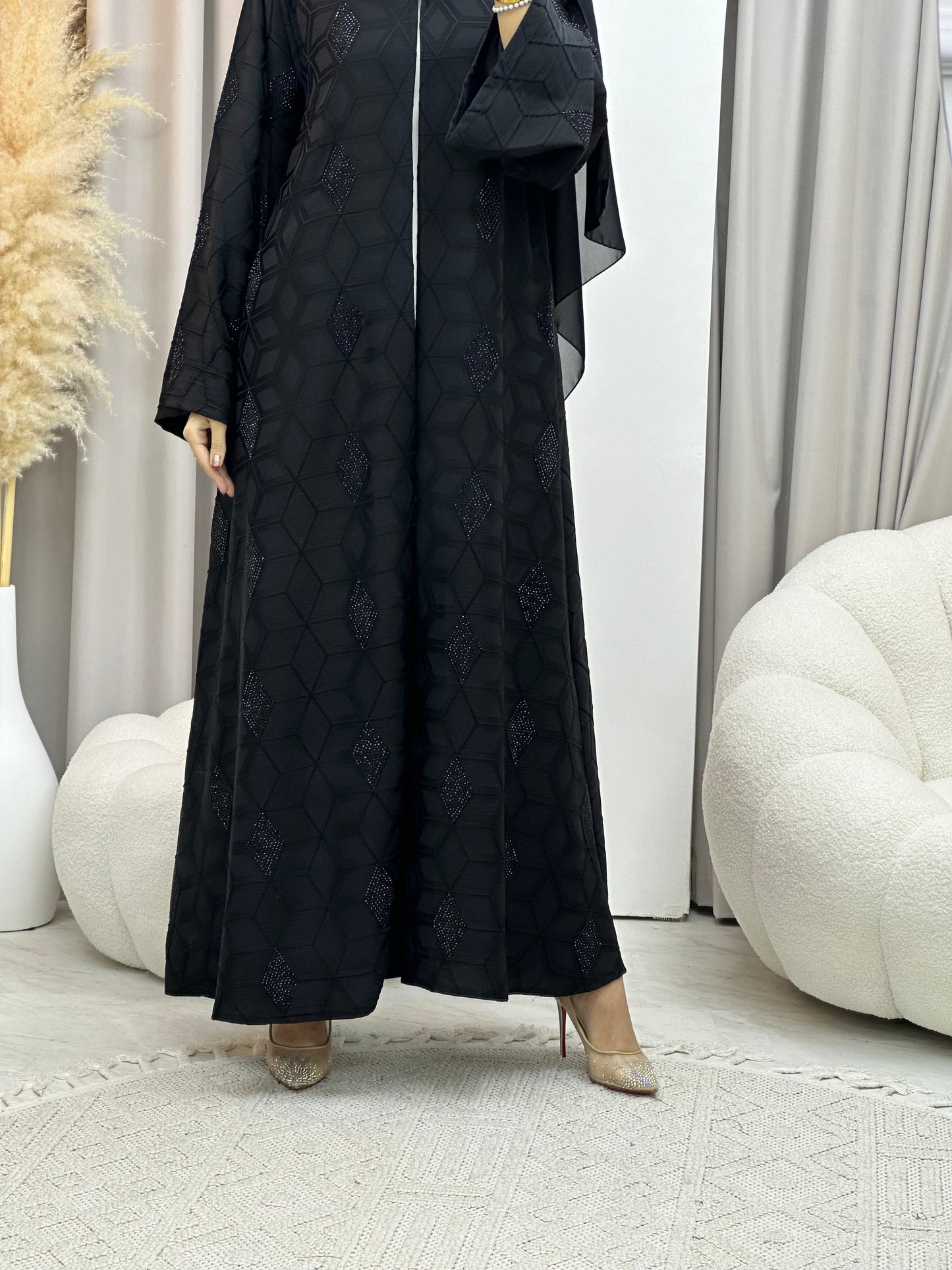 C 0041 Black Eid Abaya