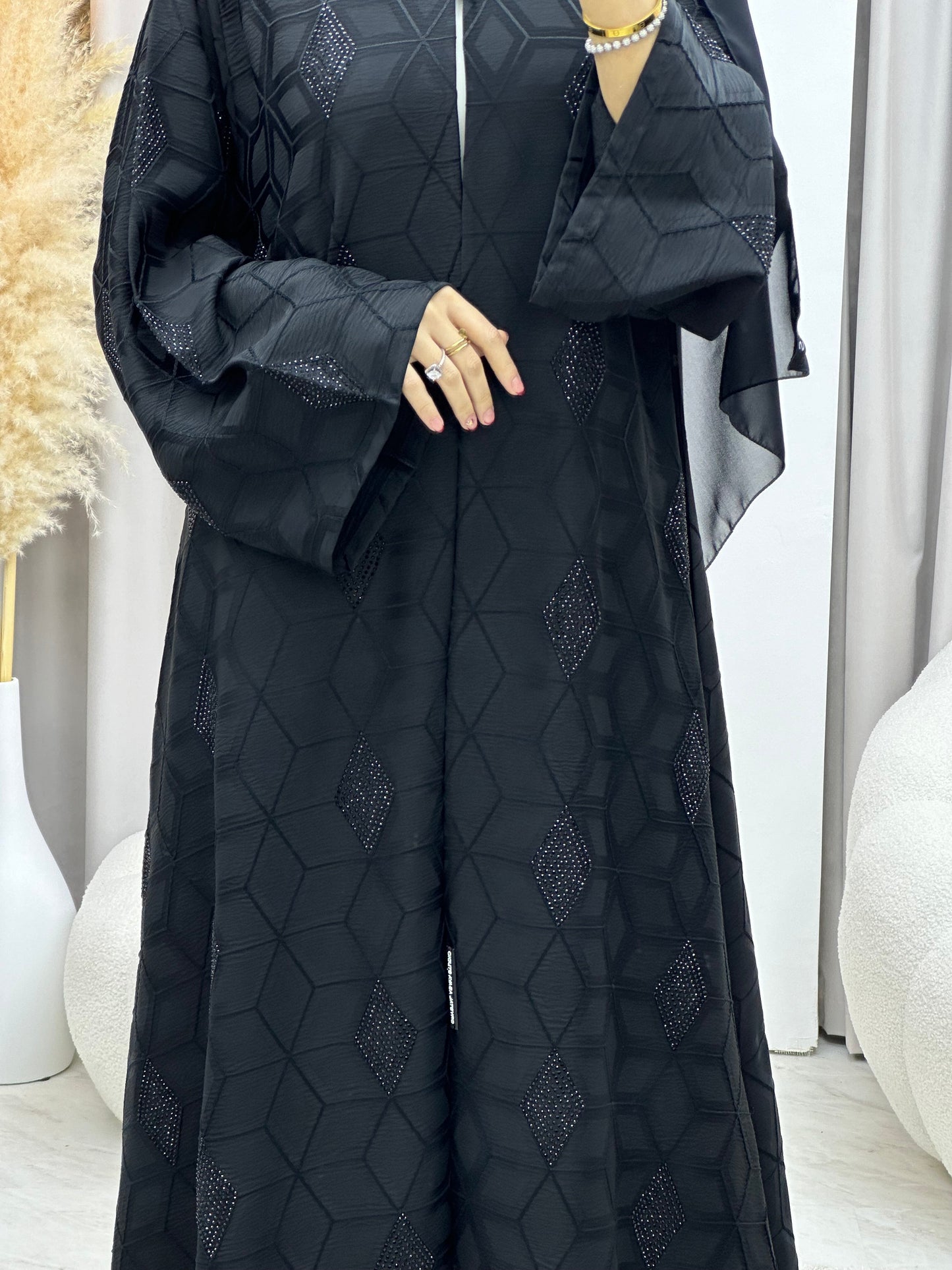 C 0041 Black Eid Abaya