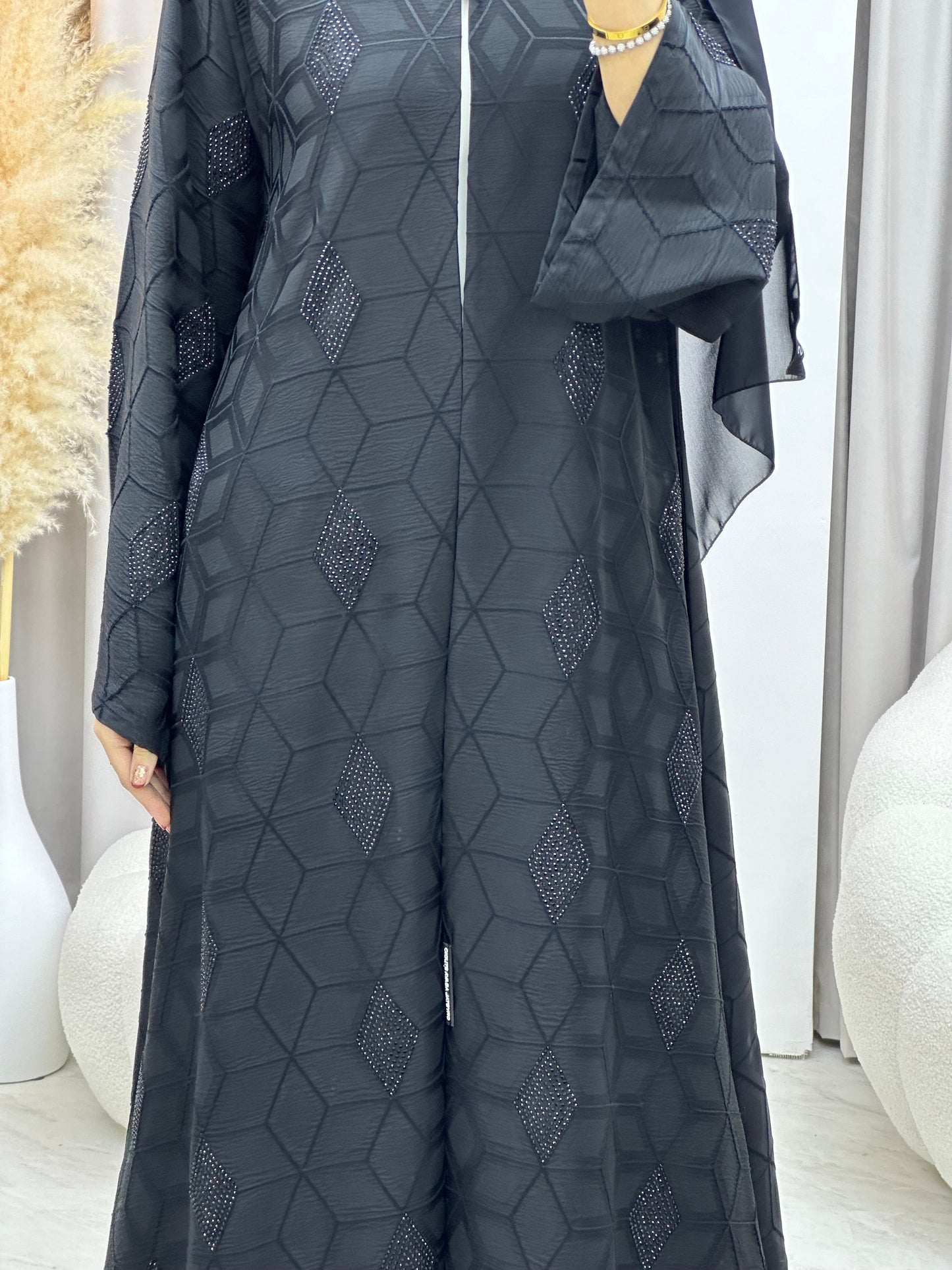 C 0041 Black Eid Abaya