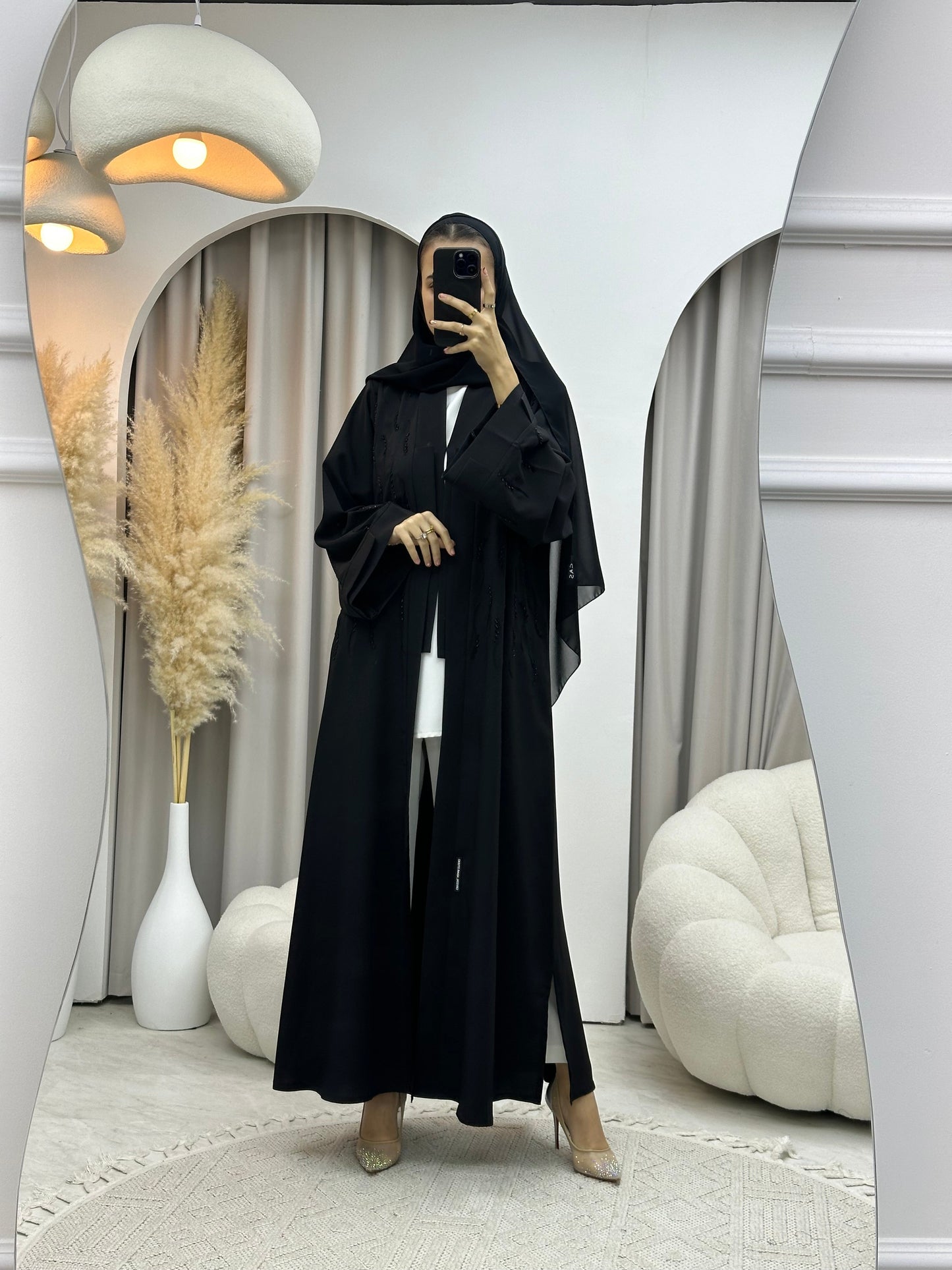 C 0042 Black Eid Abaya