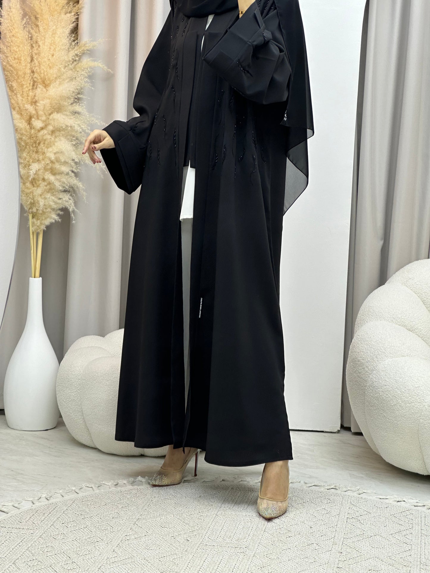 C 0042 Black Eid Abaya