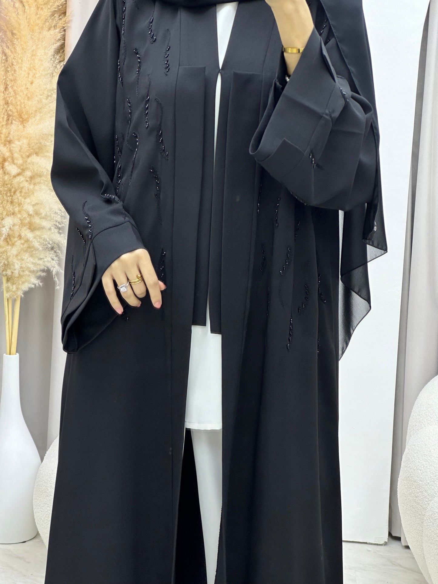 C 0042 Black Eid Abaya