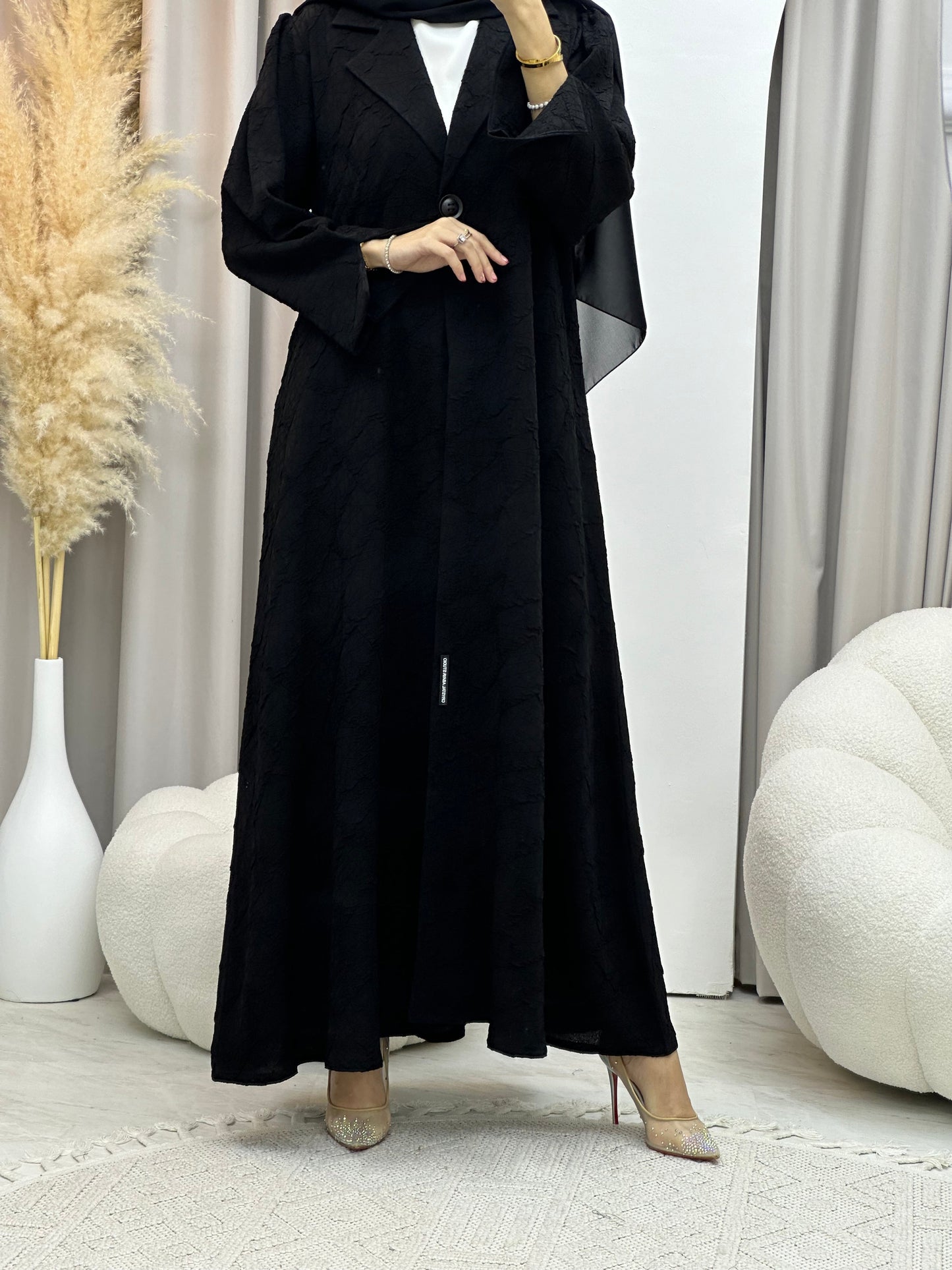 C 0044 Black Eid Abaya