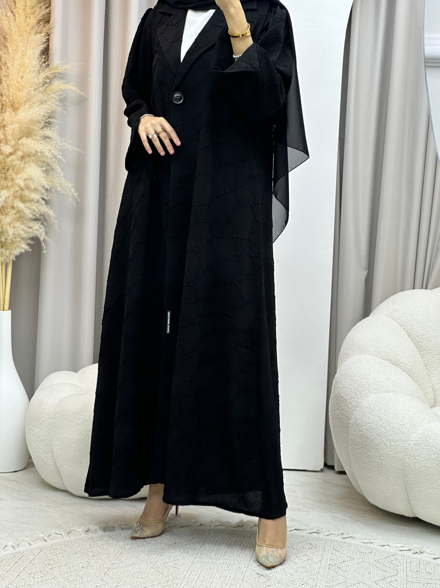 C 0044 Black Eid Abaya