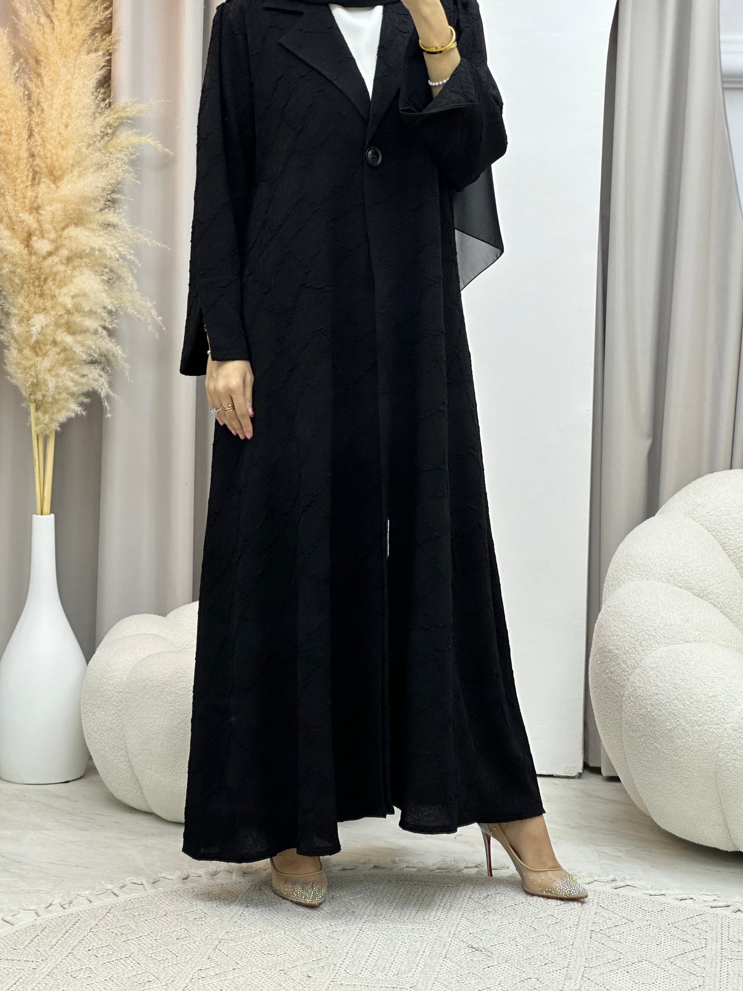 C 0044 Black Eid Abaya