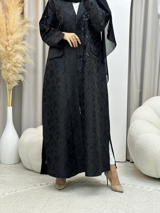 C 0045 Black Eid Abaya