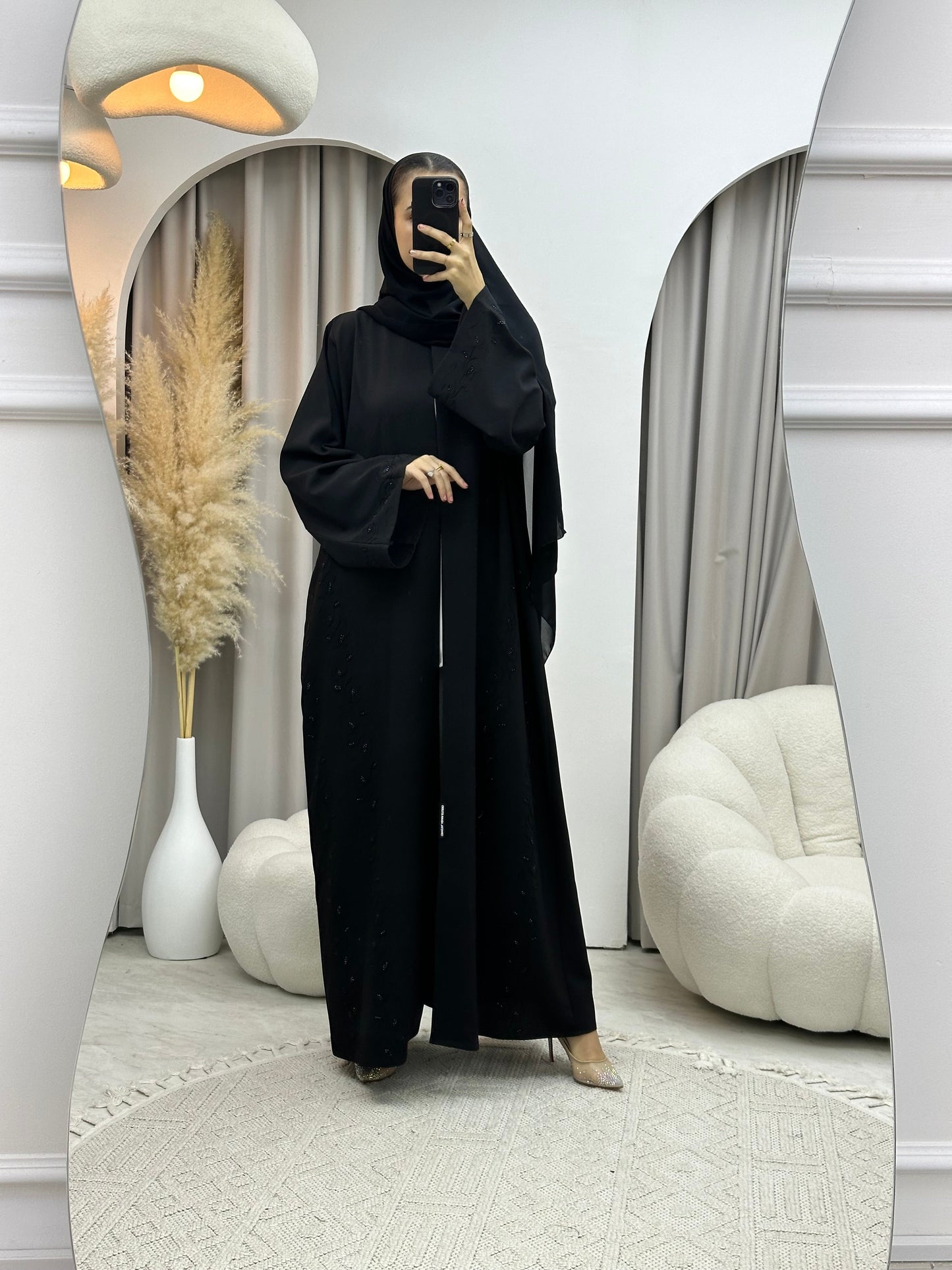 C 0047 Black Eid Abaya