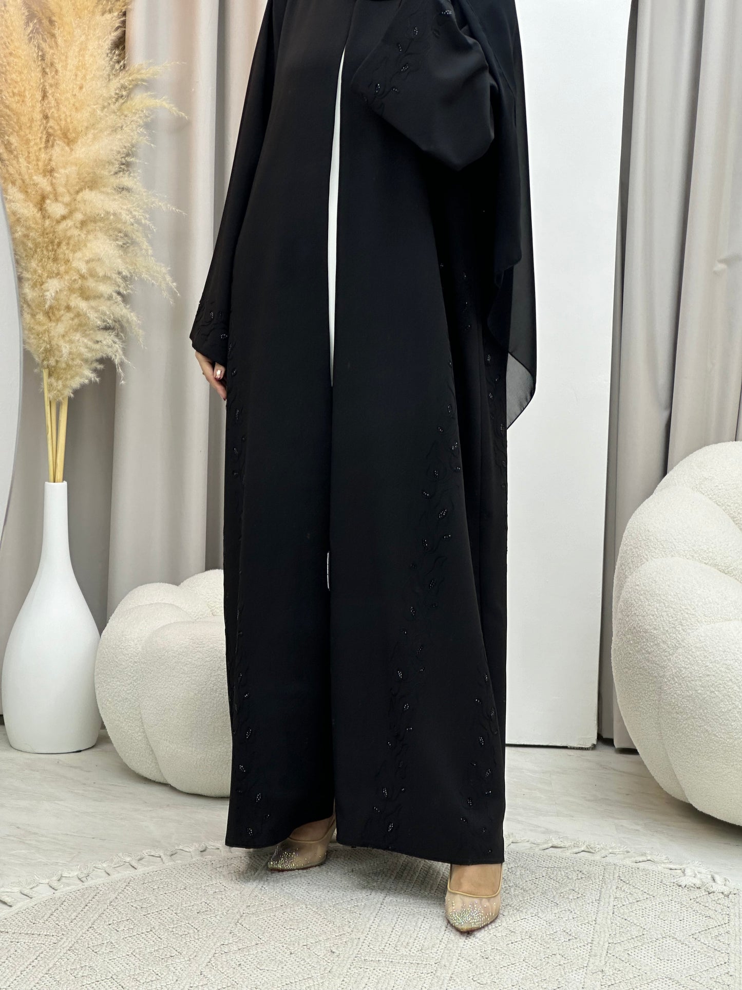 C 0047 Black Eid Abaya