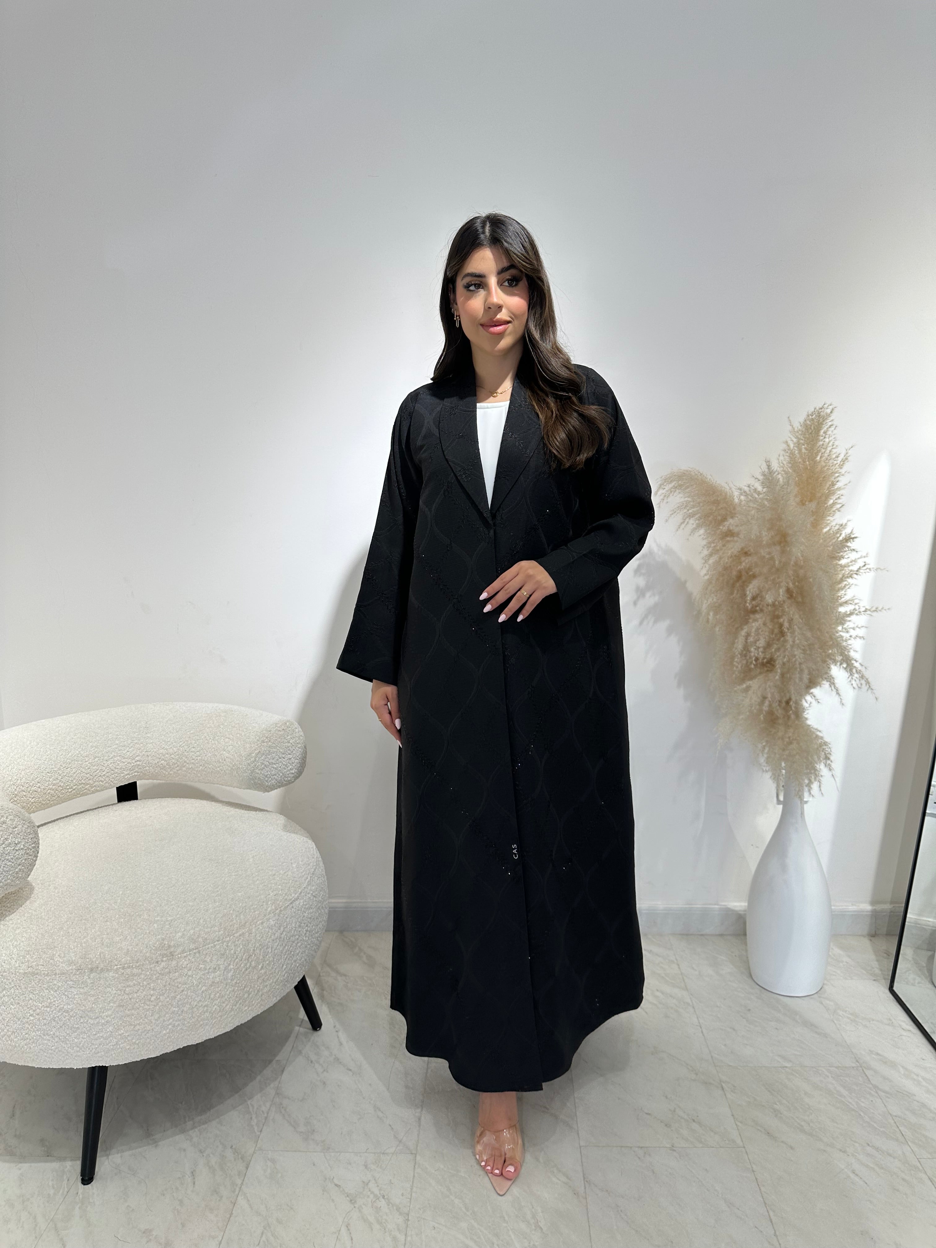 C 1395 Black Abaya