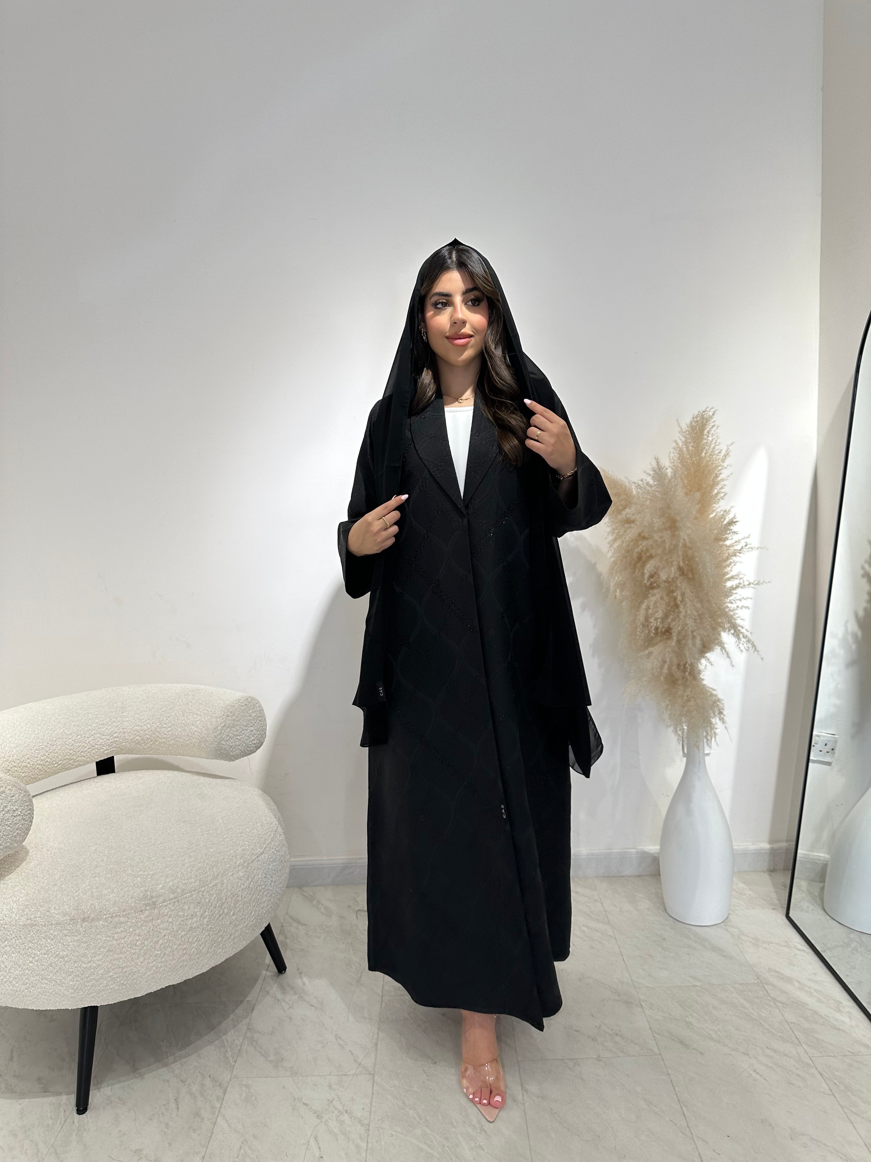 C 1395 Black Abaya