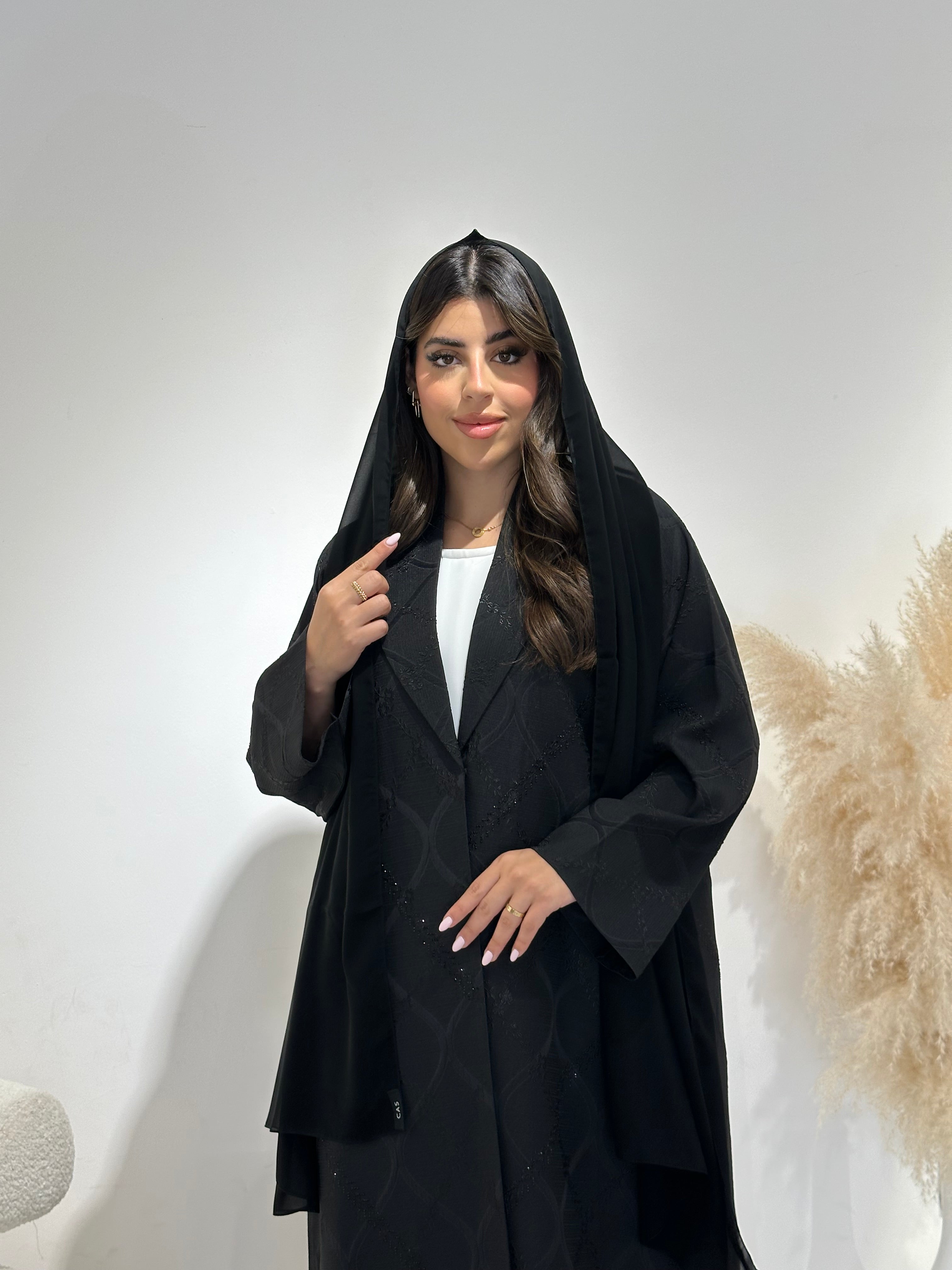 C 1395 Black Abaya