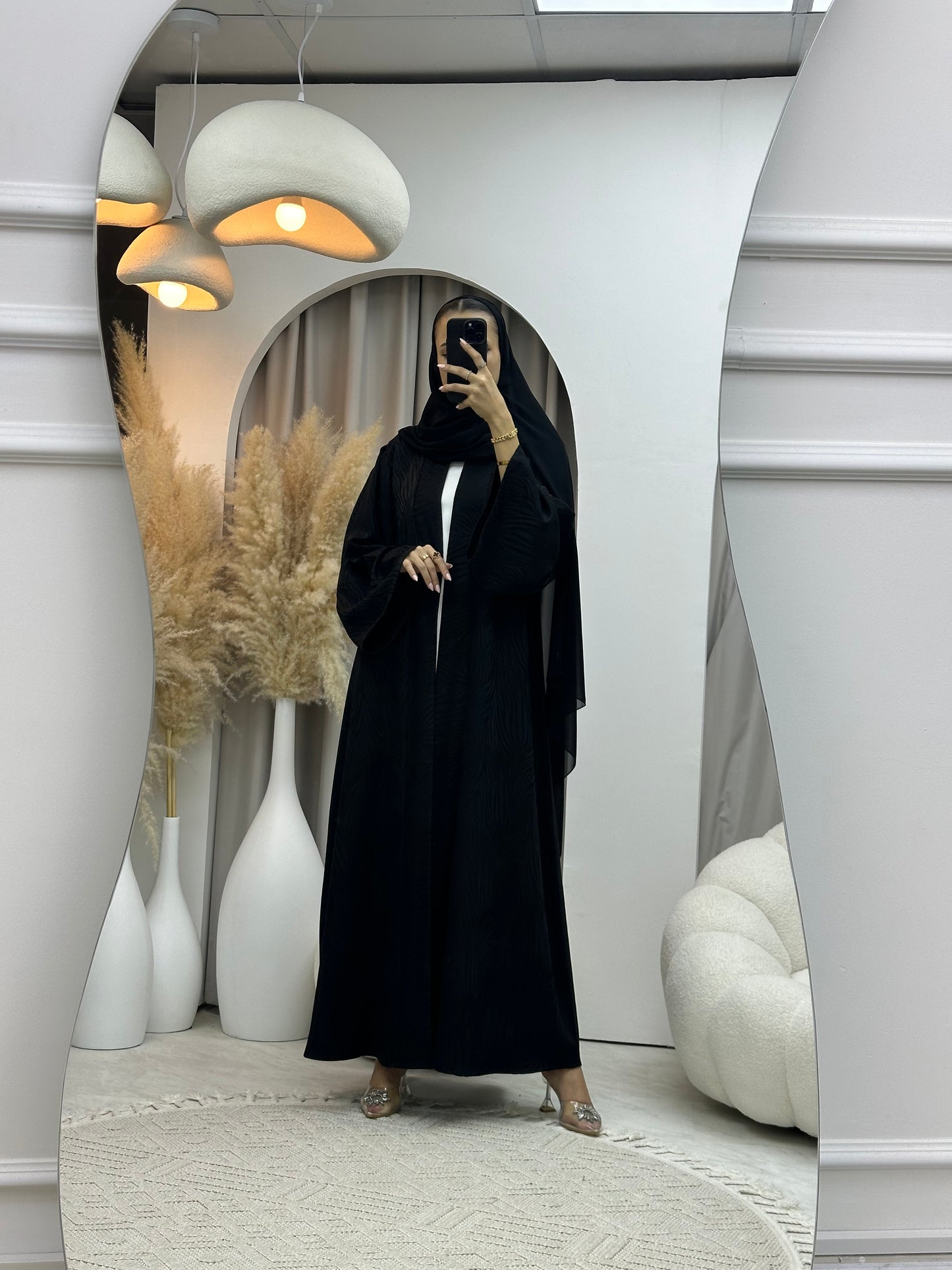 C 0051 Black Abaya