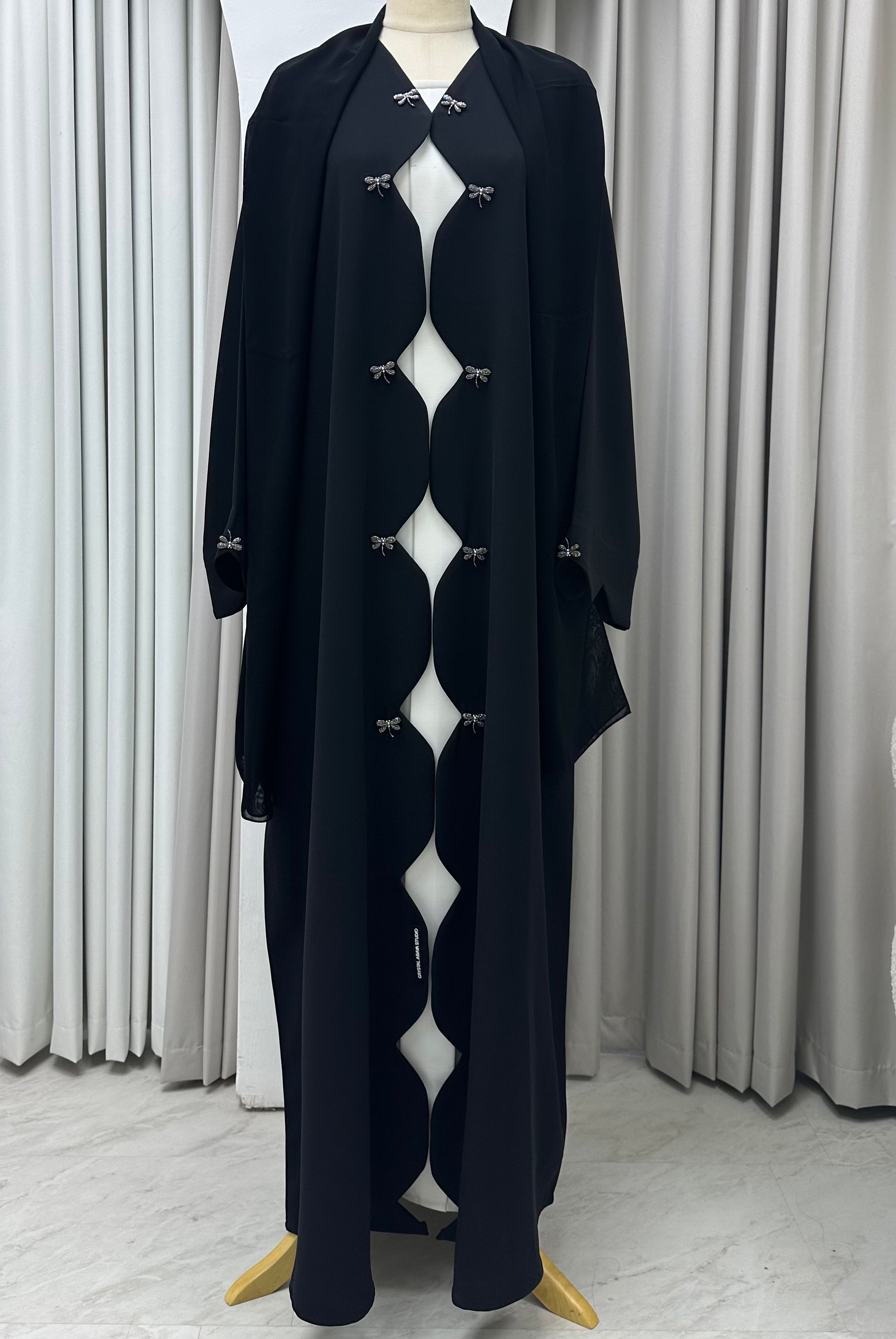 C 1508-02 Black Abaya