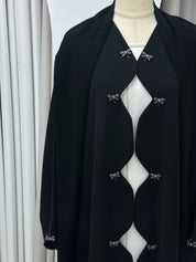 C 1508-02 Black Abaya