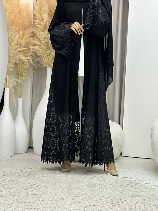 C 0056 Black Abaya